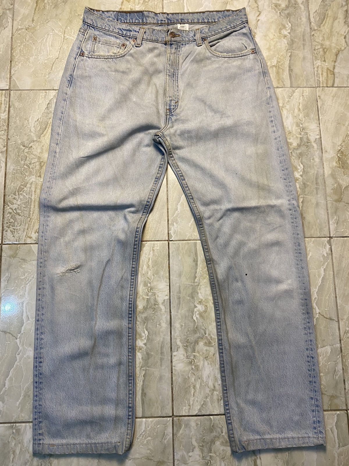Levi's VINTAGE LEVIS 505 REGULAR FIT Size US 34 / EU 50 - 2 Thumbnail