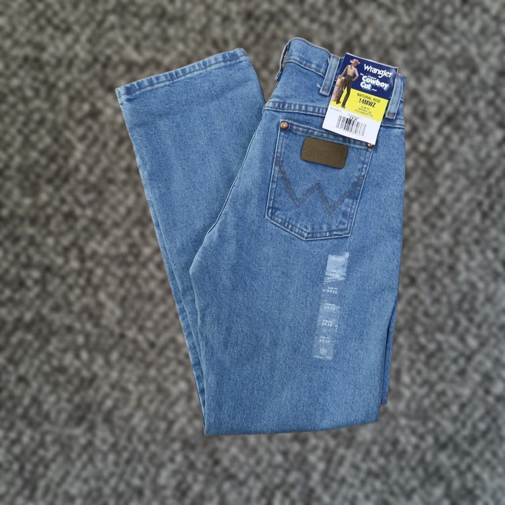Wrangler Wrangler 13MWZ Cowboy Cut Jeans Bootcut Women Juniors 3x30 Blue Denim Rancher Western Cowboy Size 26" / US 2 / IT 38 - 1 Thumbnail