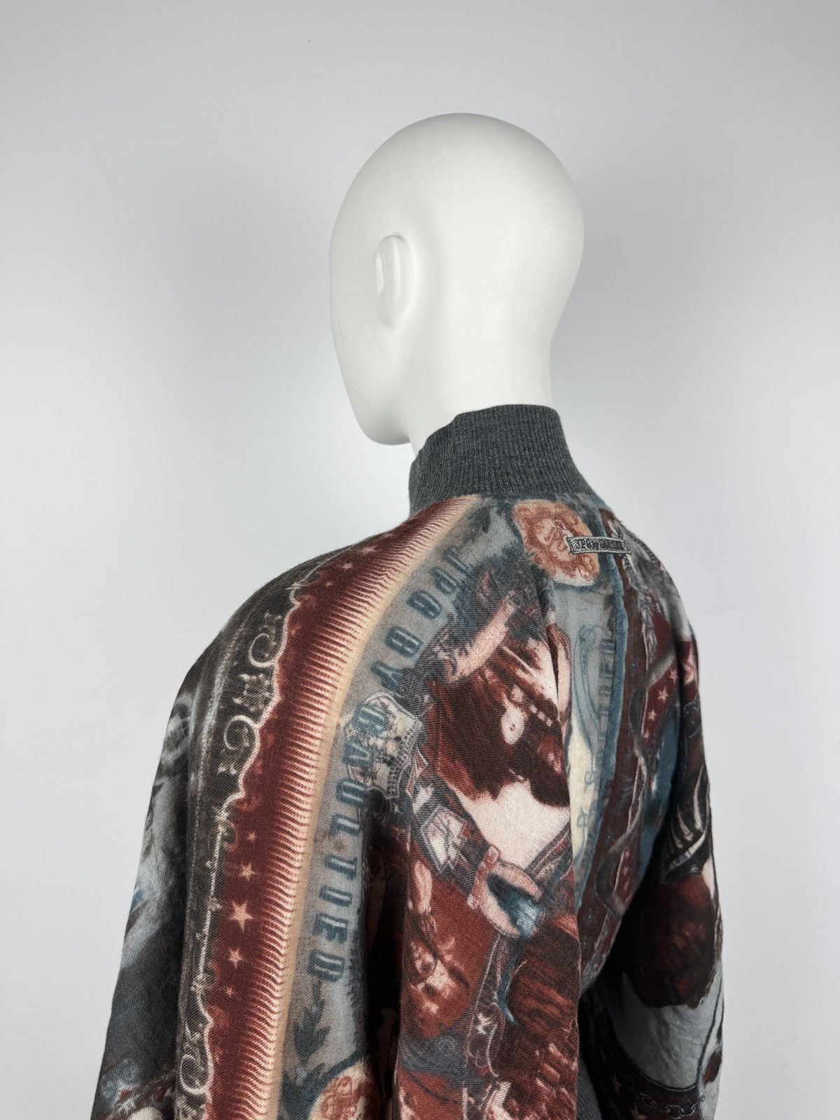 Jean Paul Gaultier Jean Paul Gaultier 1998 Native X-Ray Print Poncho Jacket Size S / US 4 / IT 40 - 15 Thumbnail