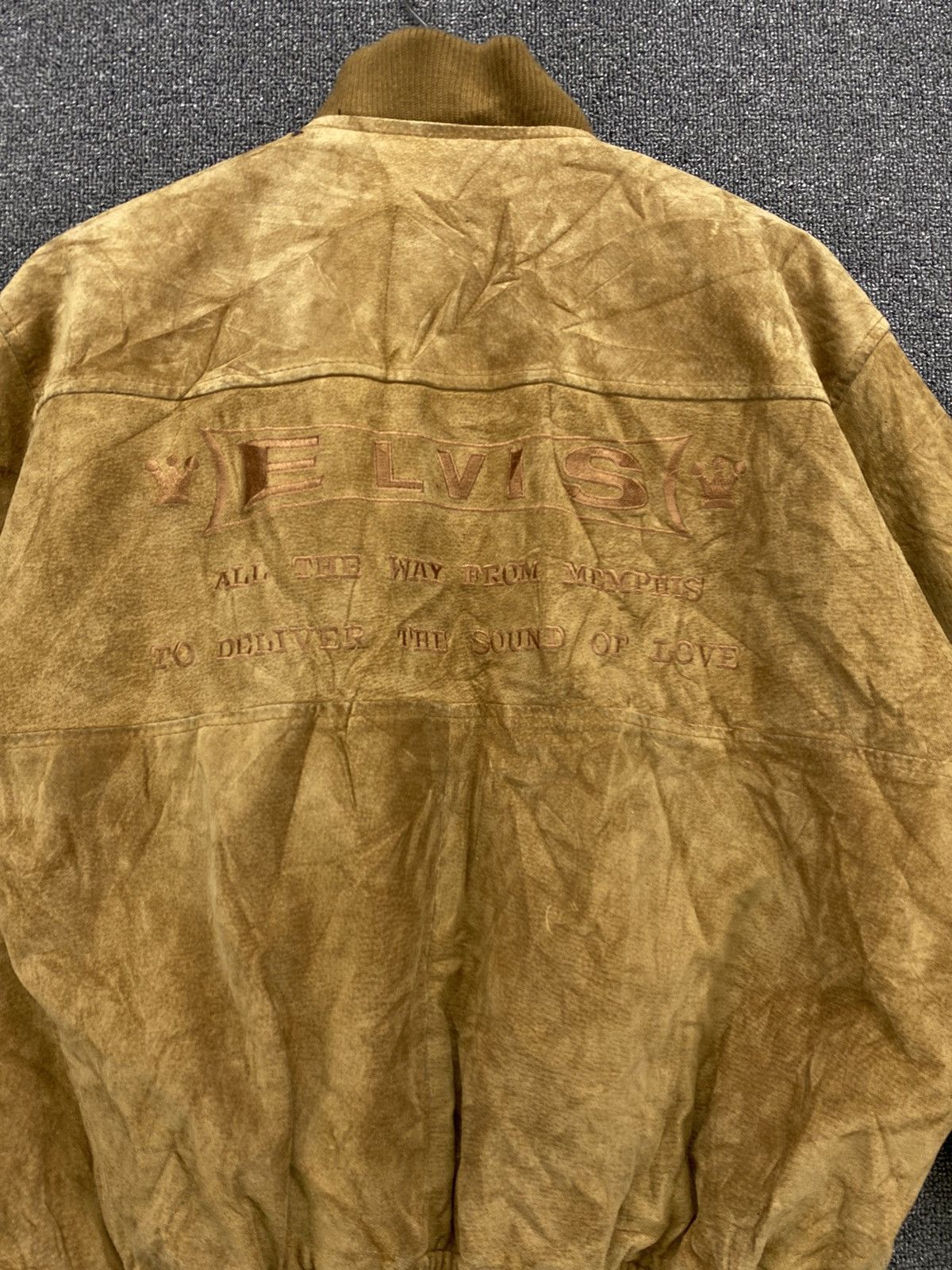 Band Tees Vintage Elvis Presley Rare Leather Jacket Size US L / EU 52-54 / 3 - 5 Thumbnail