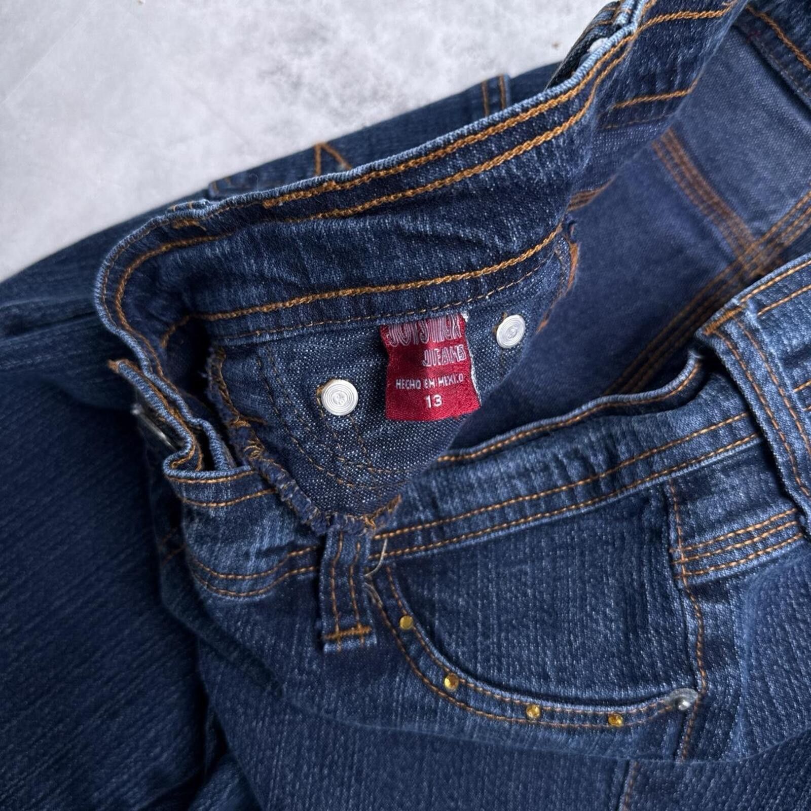 Other Y2K Joystick 00s Blue Flared Denim Jeans Size 30" / US 8 / IT 44 - 6 Thumbnail