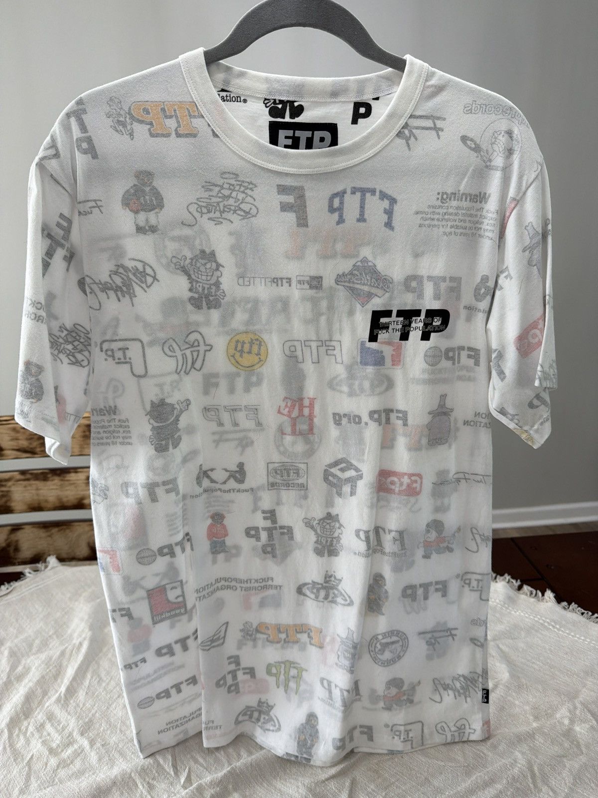Fuck The Population 2010-FOREVER Anniversary Shirt Size US M / EU 48-50 / 2 - 1 Thumbnail
