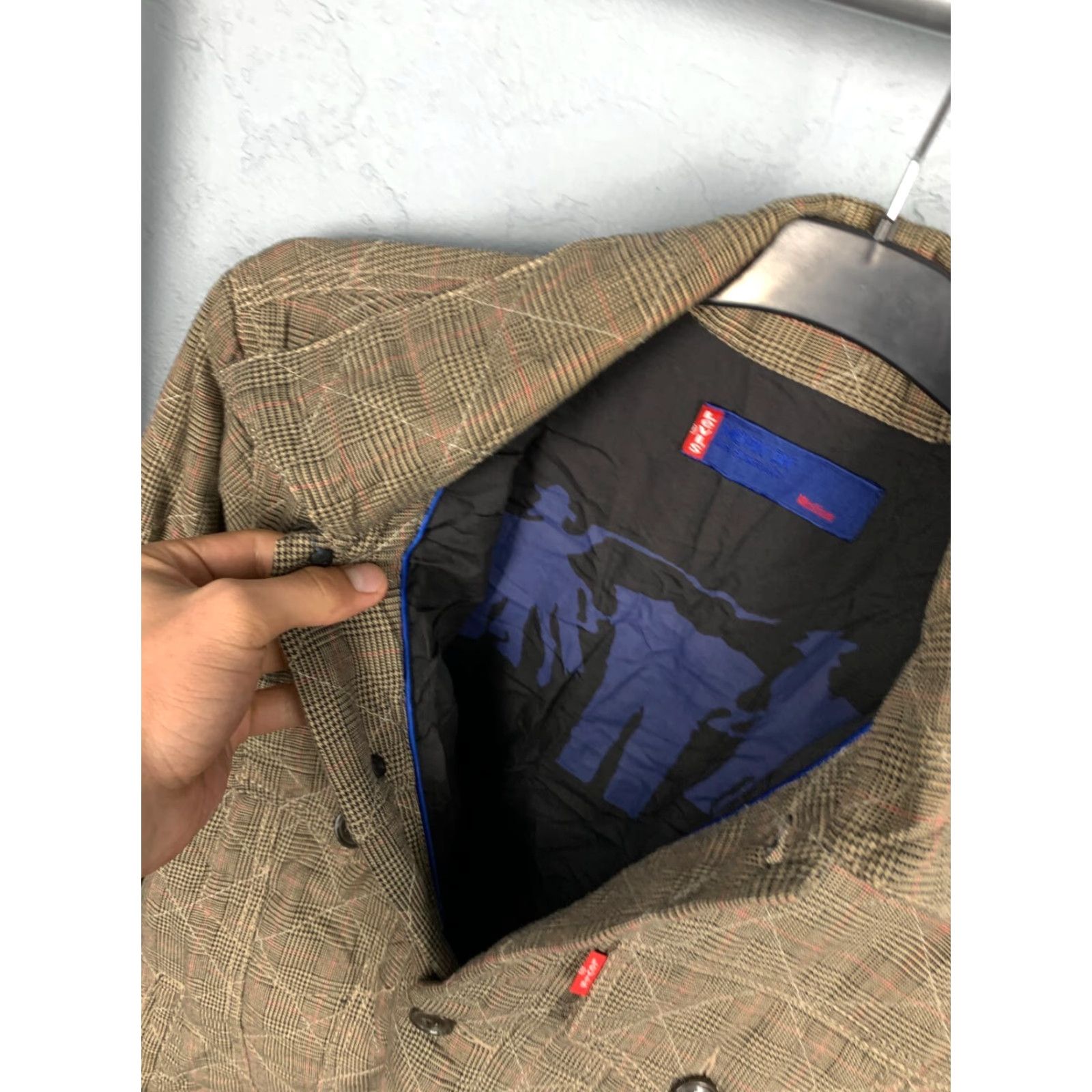 Levi's Levi's Movin On Vintage Mens Workwear Plaid Jacket M Brown Jacket Mens Size US M / EU 48-50 / 2 - 4 Thumbnail
