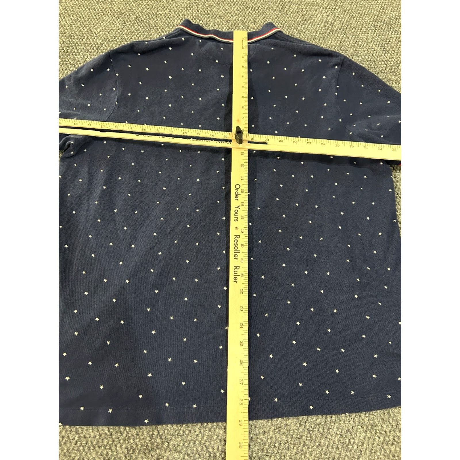 Polo Ralph Lauren Polo Ralph Lauren polo shirt mens XL navy blue stars print classic fit pony Size US XL / EU 56 / 4 - 7 Thumbnail