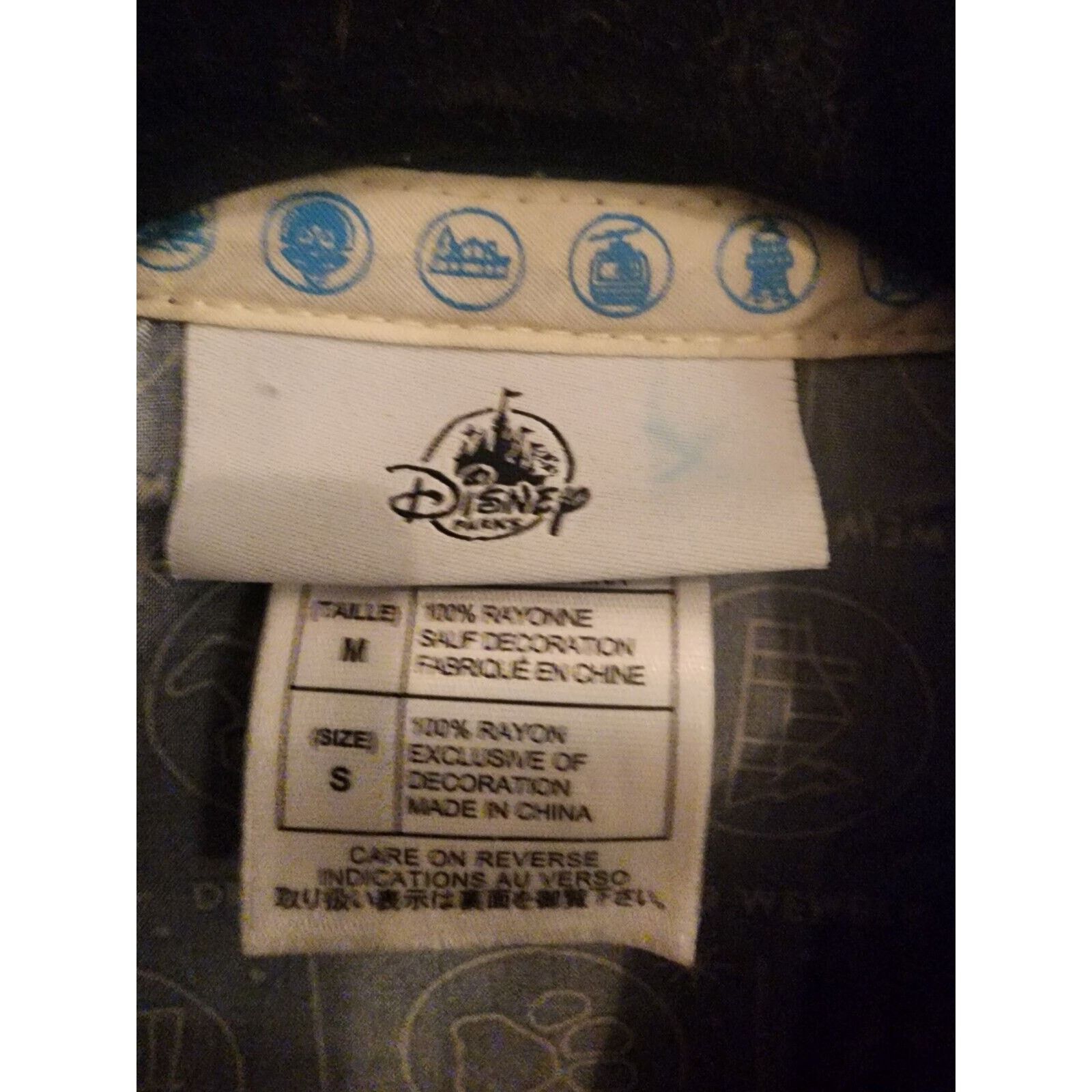 Disney Disney Vacation Club Member Resort Icons Print Men's Shirt Size US S / EU 44-46 / 1 - 9 Thumbnail