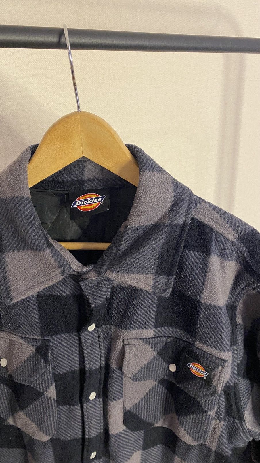 Dickies × Vintage Vintage Dickies fleece shirt Size US L / EU 52-54 / 3 - 8 Thumbnail