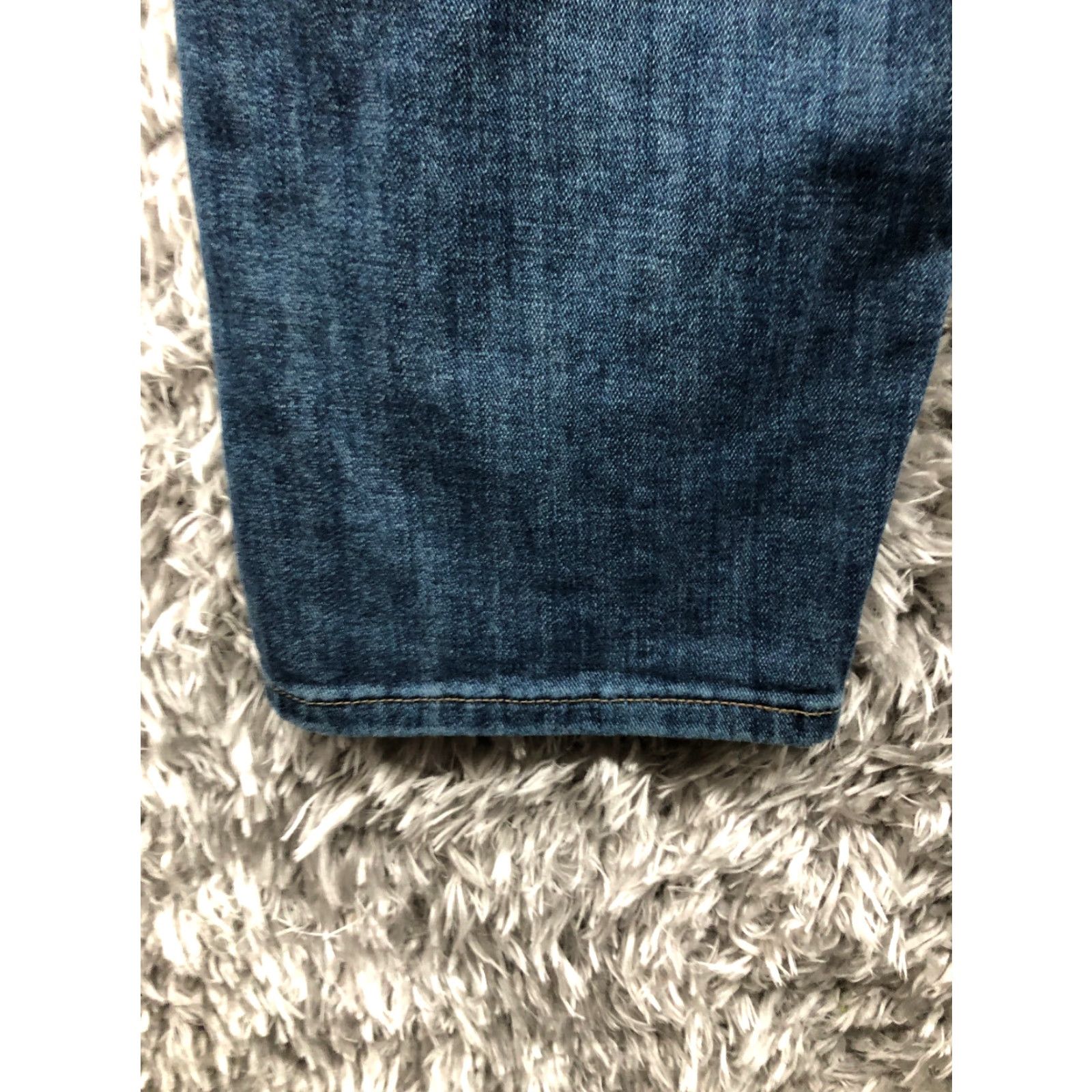 Lee Lee Jeans Mens Regular 38x32 Straight Leg Denim Blue Dark Wash Mid Rise 5-Pocket Comfort Brand Lee Modern Series Size US 38 / EU 54 - 7 Thumbnail