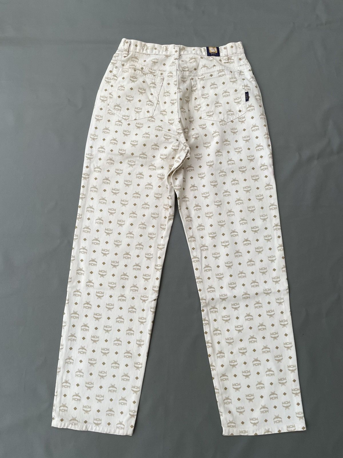 MCM Mcm Monogram Jeans Baggy luxury Style Size 26" / US 2 / IT 38 - 7 Thumbnail