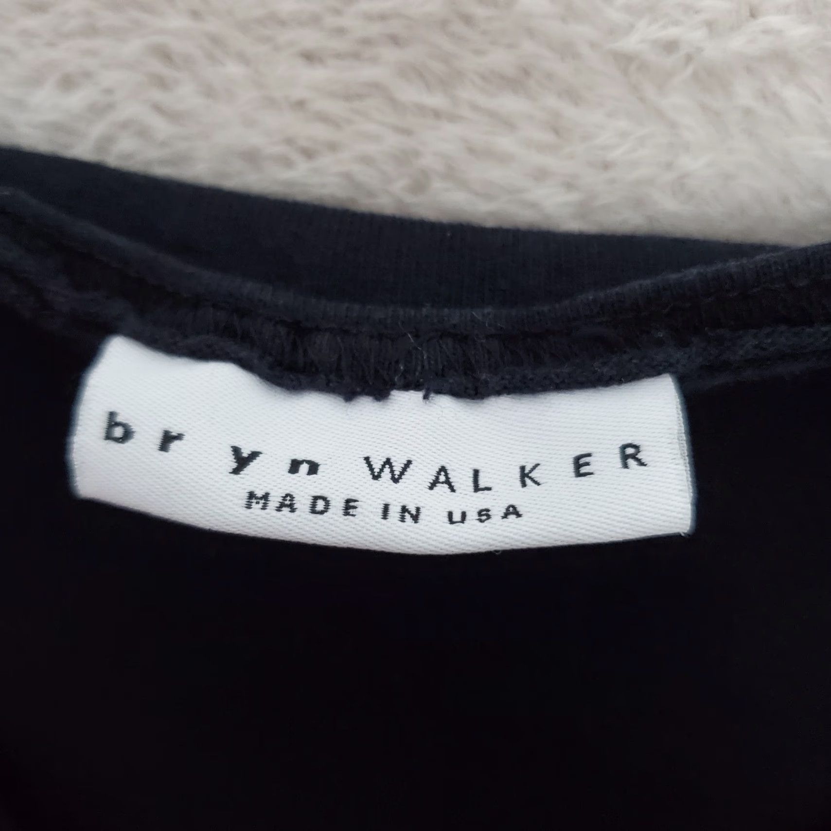 Vintage Bryn Walker Tunic Top Women XXL Black V Neck Cotton Pouch Pocket Half Sleeve Bohemian Minimalist Lagenlook Pullover Casual Shirt" Size XXL / US 16-18 / IT 52-54 - 3 Thumbnail