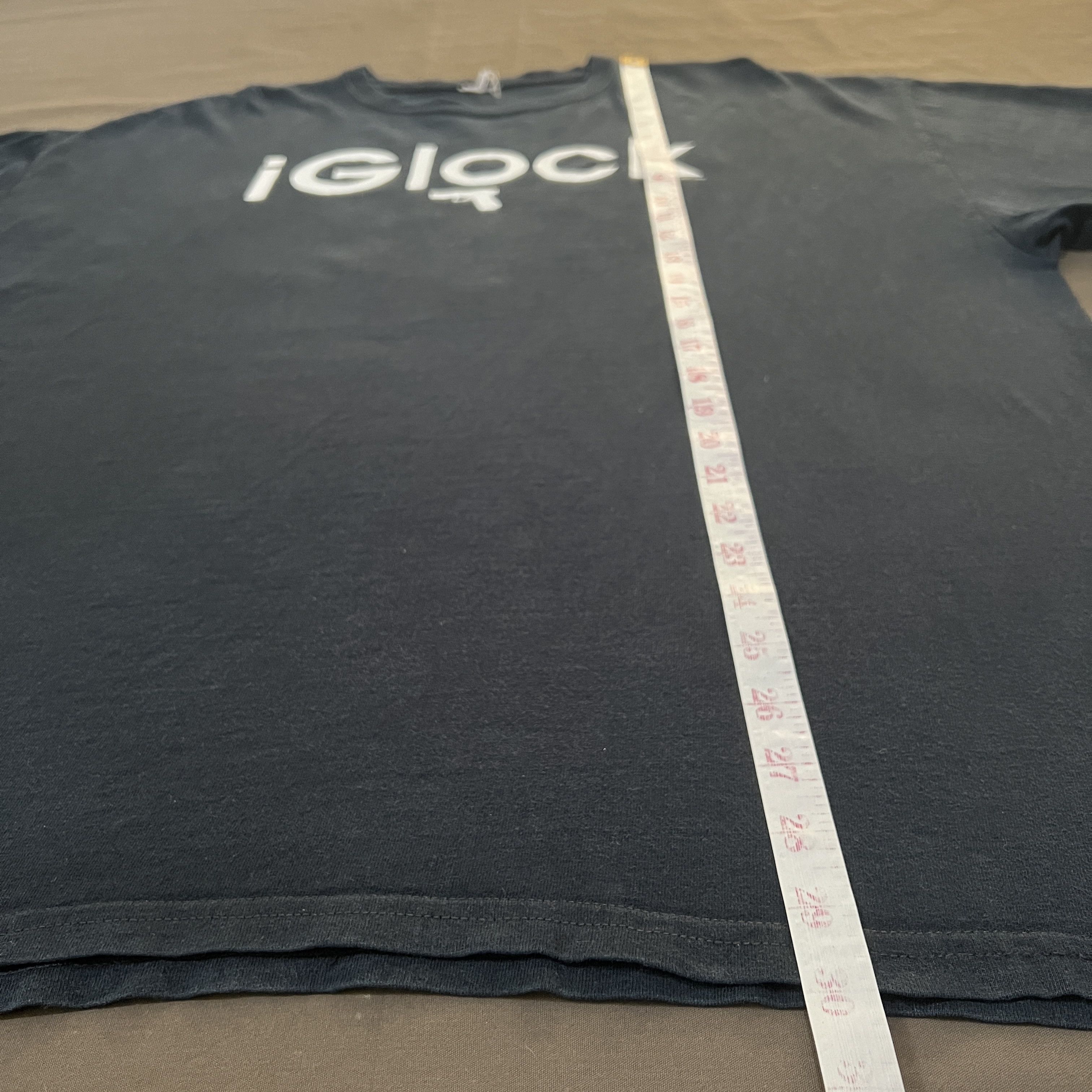 Vintage Vintage Y2K iGlock Tee 911 Gun 2XL Streetwear Graphic Size US XXL / EU 58 / 5 - 7 Thumbnail