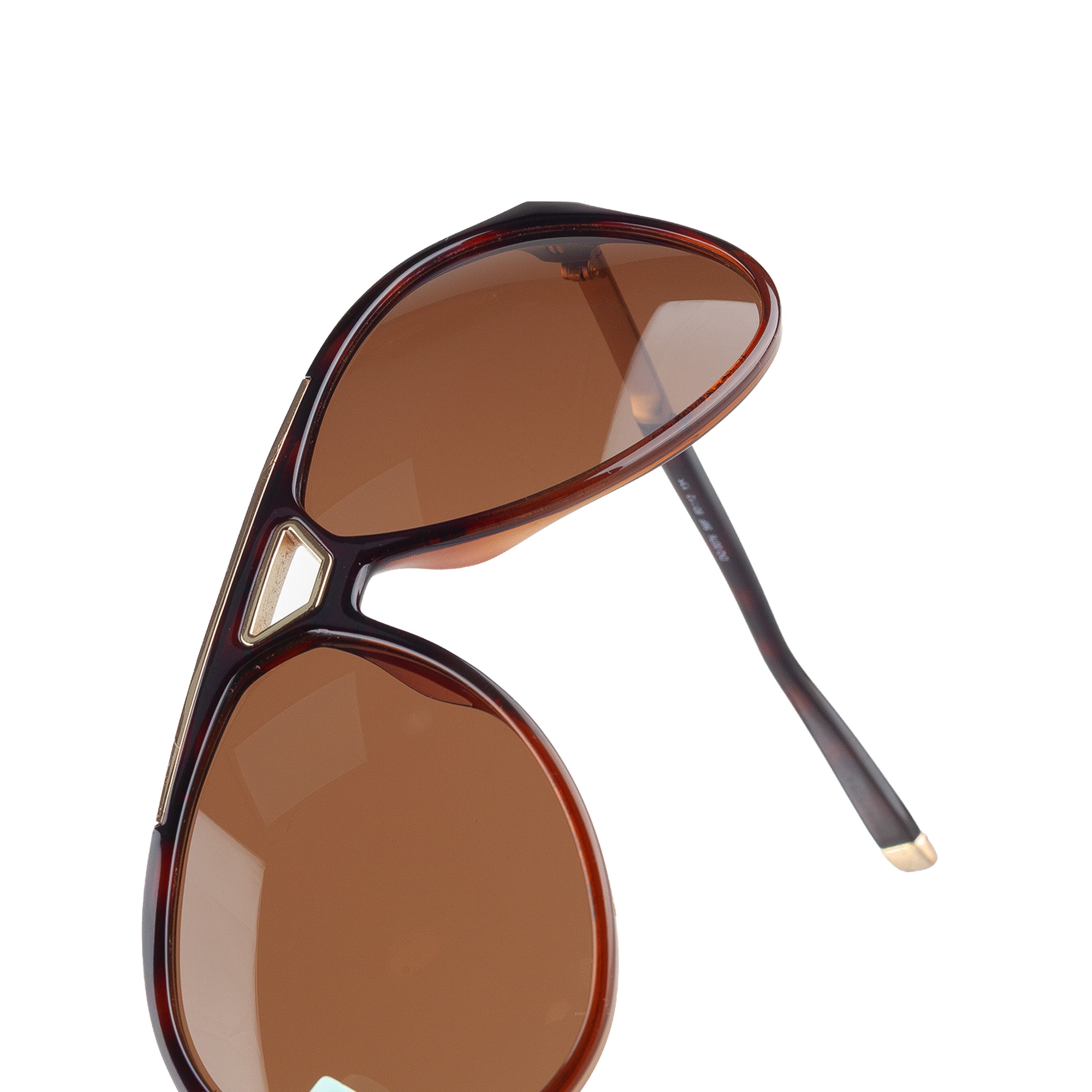 Dsquared2 DSQUARED2 DQ0076 56F Aviator Brown Sunglasses Size ONE SIZE - 7 Thumbnail