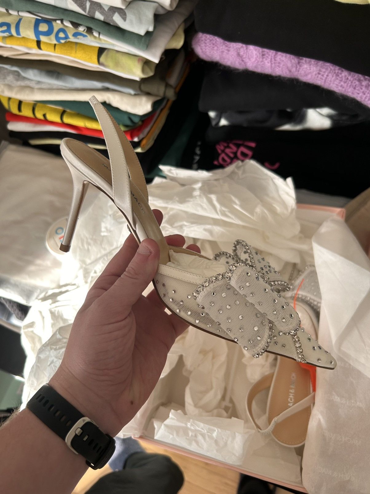 MACH & MACH Mach & Mach Le Cadeau Slingbacks Size US 8 / IT 38 - 1 Thumbnail