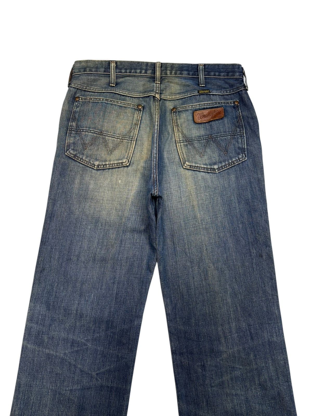 If Six Was Nine VINTAGE WRANGLER BAGGY JEANS MUD WASH LOOSE DENIM Size US 34 / EU 50 - 6 Thumbnail