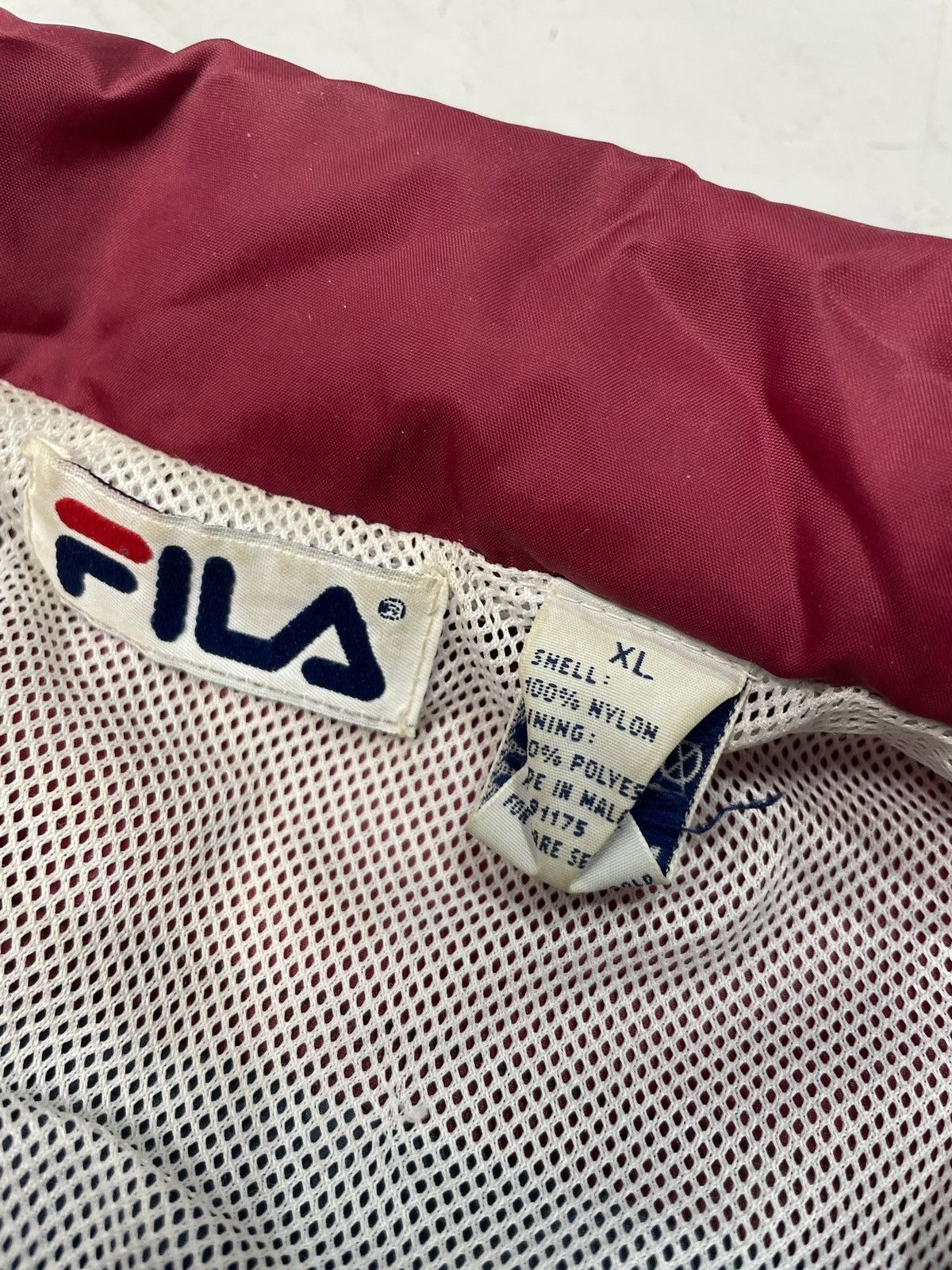 Fila × Vintage Vintage Fila navy and red windbreaker Size US XL / EU 56 / 4 - 3 Thumbnail