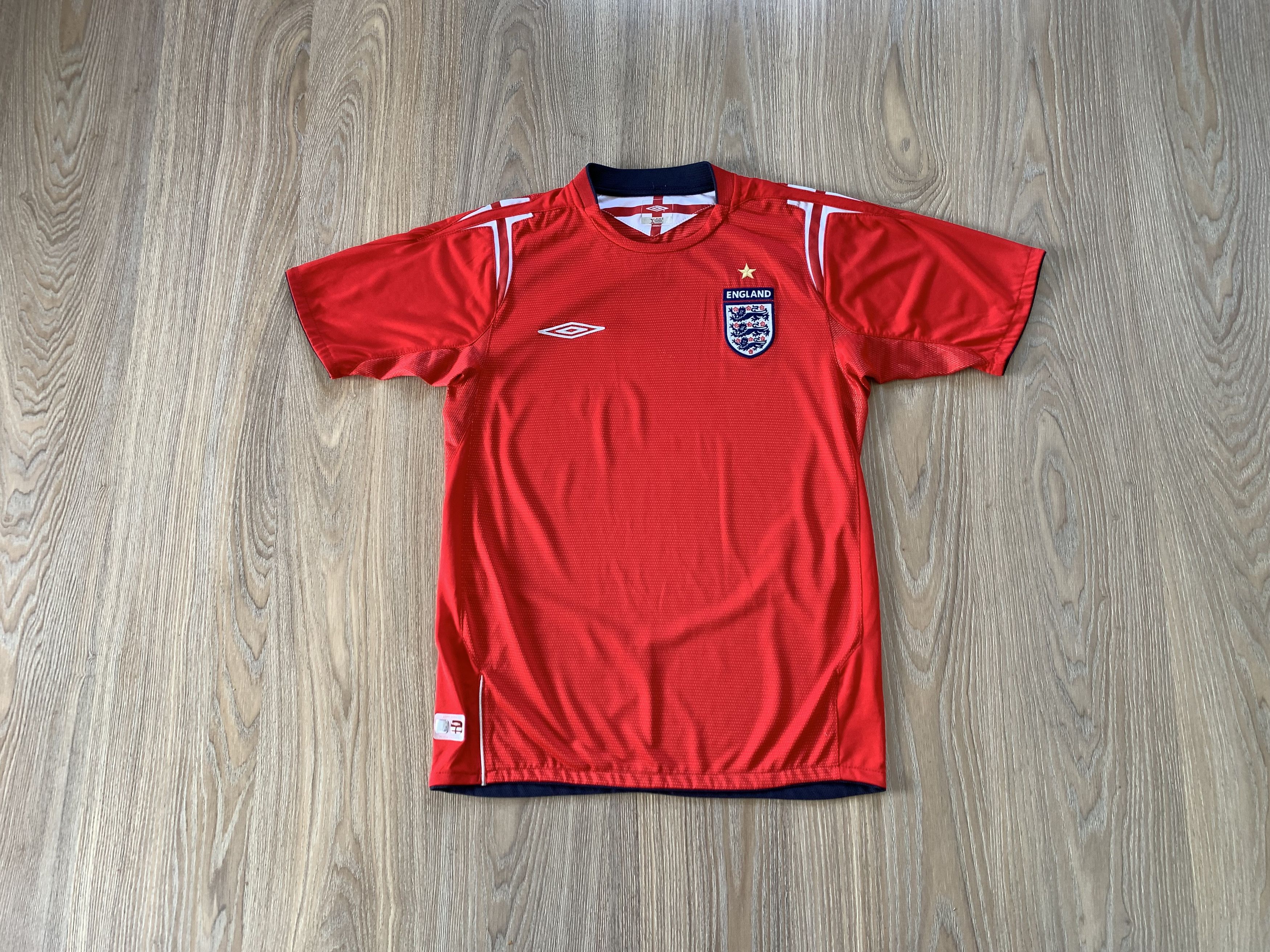 Umbro Vintage Umbro England FC Cotton T-Shirt Size US S / EU 44-46 / 1 - 1 Thumbnail