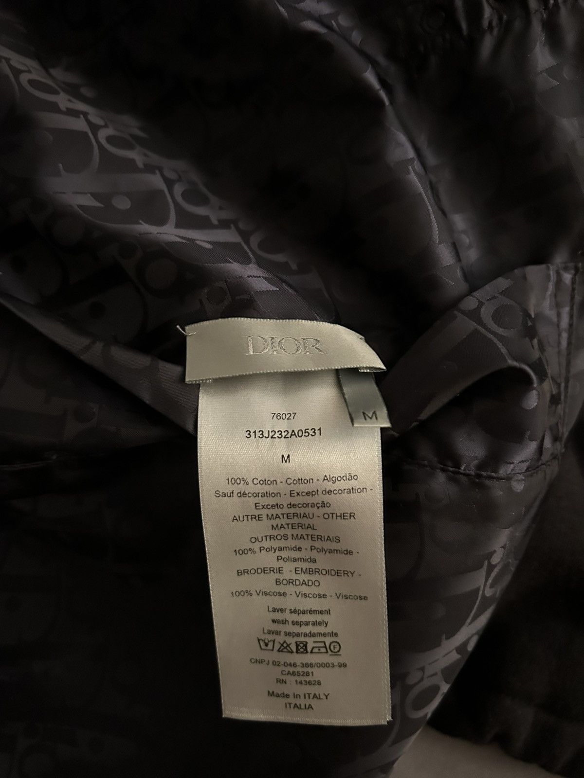Dior Dior Couture Reversible Hooded Track Jacket Size US M / EU 48-50 / 2 - 5 Thumbnail