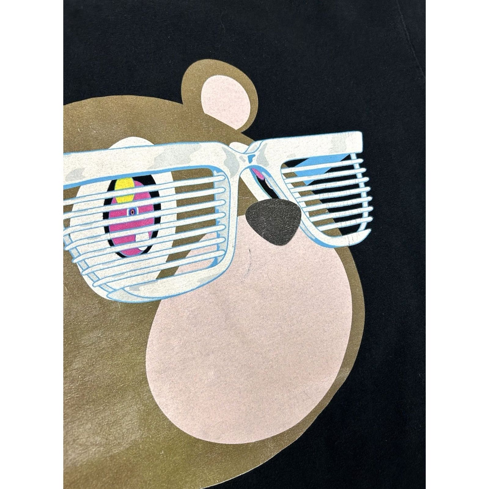 Vintage Kanye West Glow In The Dark Tour 2007 Takashi Murakami Size Large TShirt Black Shirt Mens Graphic Print Vintage Kanye West Tour Brand: Kanye West Tour Size US L / EU 52-54 / 3 - 6 Thumbnail