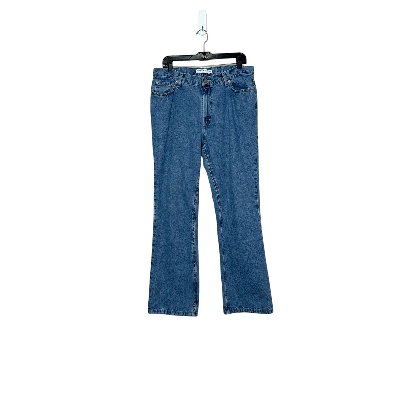 Tommy Hilfiger Tommy Hilfiger blue boot cut vintage jeans size 14 Size 36" / US 14 / IT 50 - 10 Thumbnail