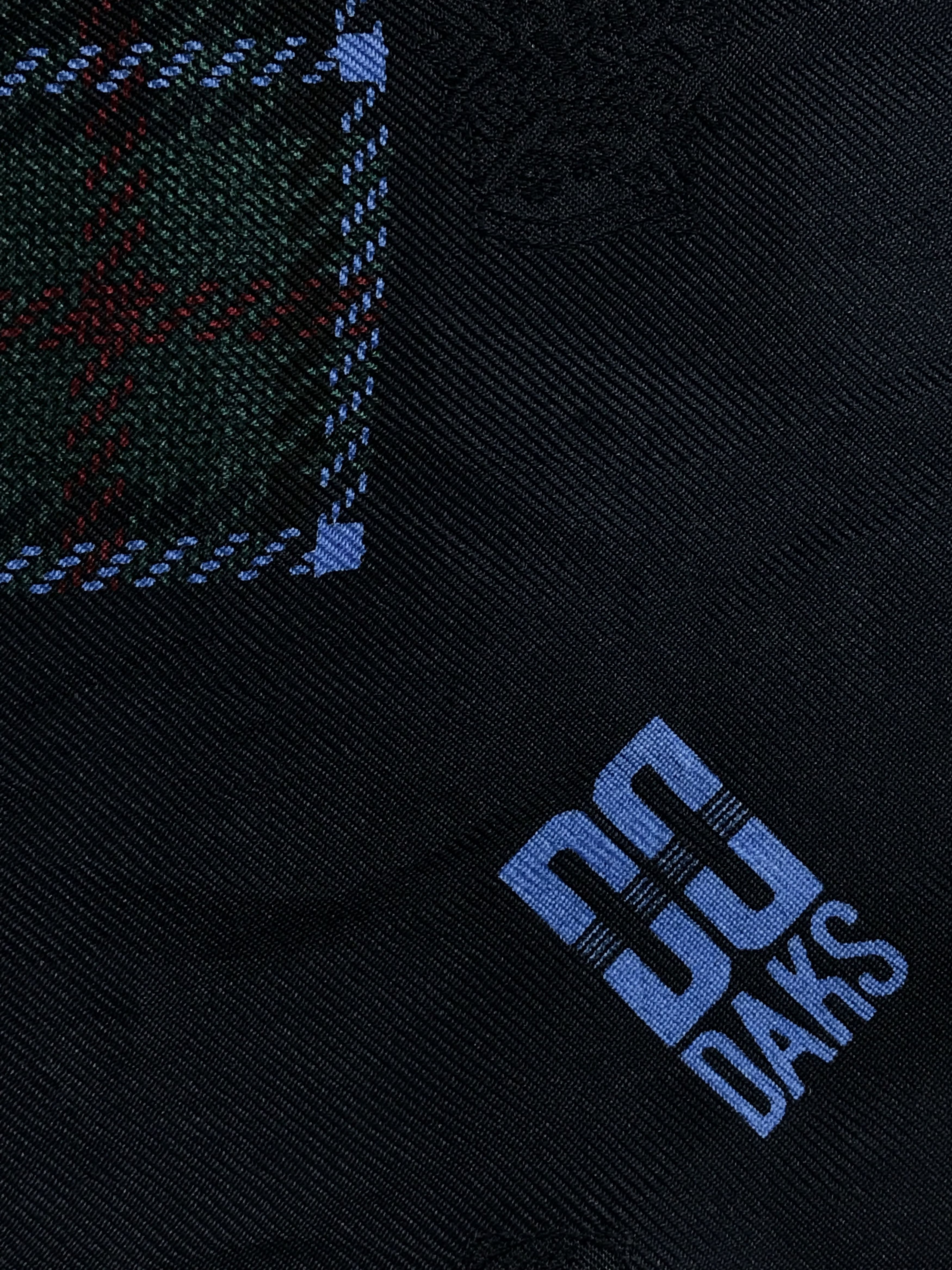 DAKS × Designer × Vintage Vintage Daks Striped Silk Scarf Size ONE SIZE - 8 Thumbnail