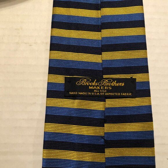 Brooks Brothers brooks brothers men's silk tie 3 1/2" X 58" Size ONE SIZE - 2 Thumbnail