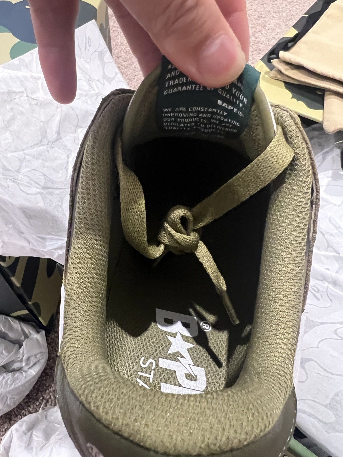 Bape SK8 STA #4 Size US 13 / EU 46 - 11 Thumbnail