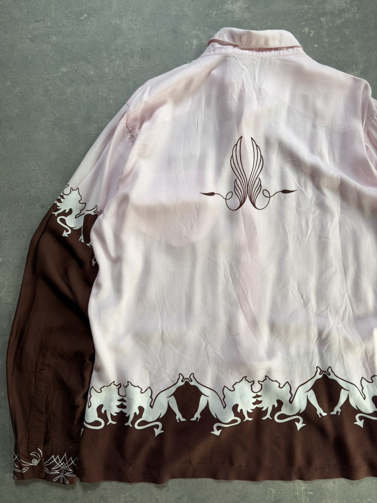 Mambo Mambo Long Sleeve Printed Devil Woman Cowboy Western Shirt L Size US L / EU 52-54 / 3 - 12 Thumbnail