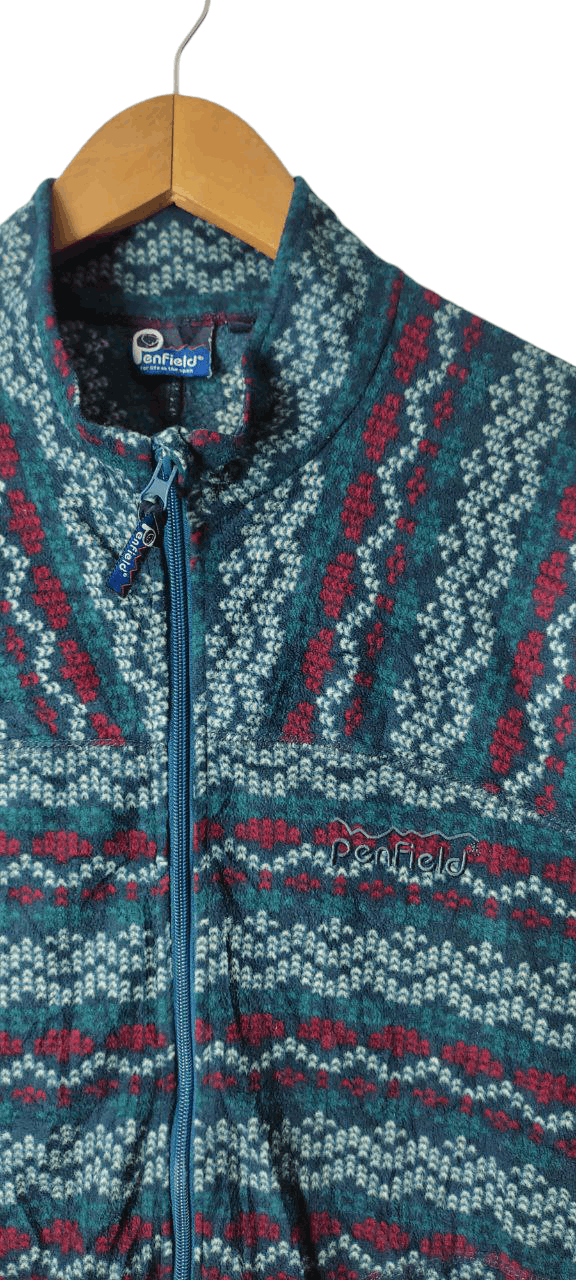 Penfield PENFIELD COLOURBLOCK FLEECE JACKET Size US L / EU 52-54 / 3 - 5 Thumbnail