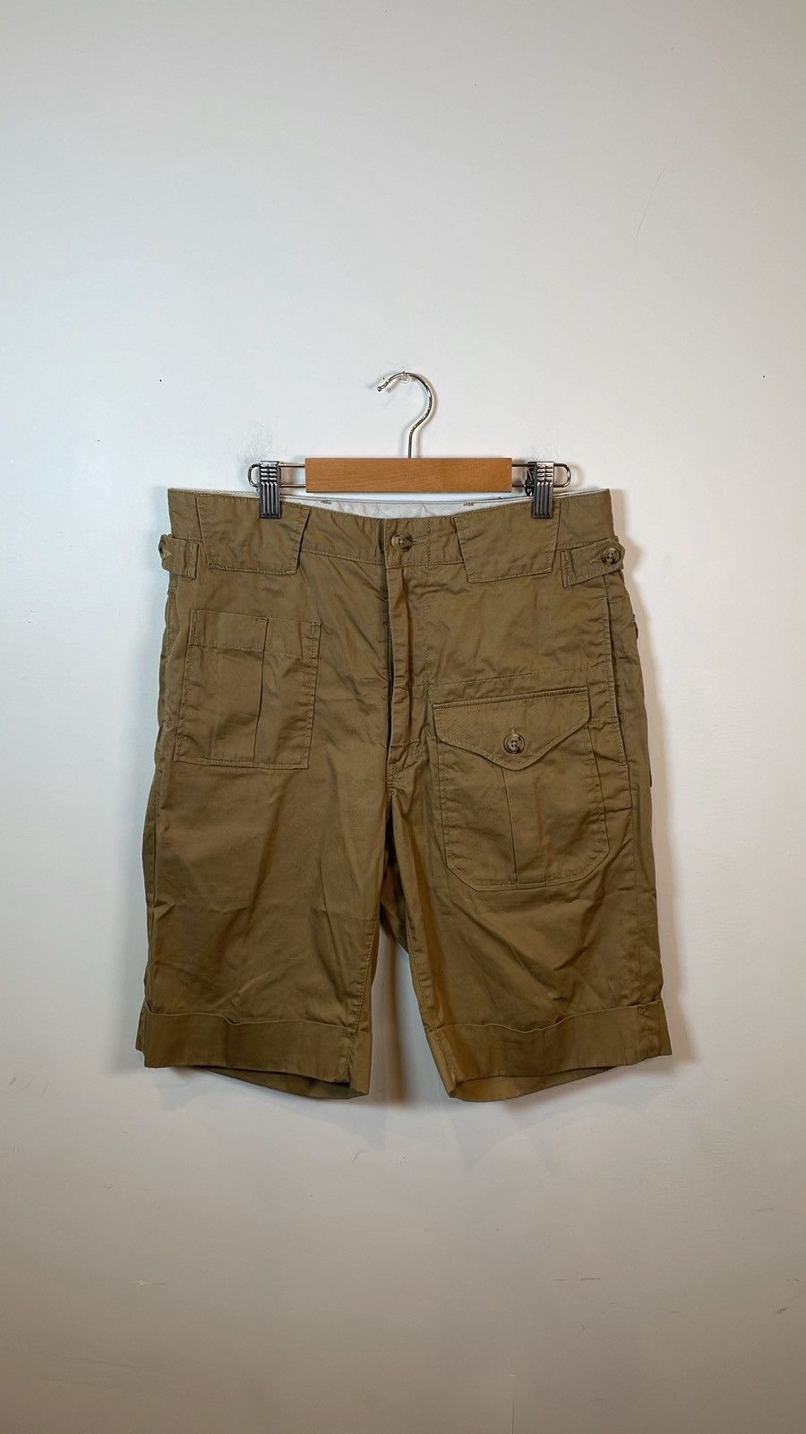 Engineered Garments Linen Sunset Shorts | Grailed