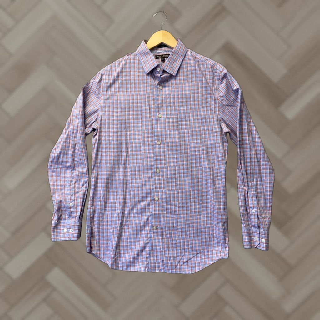 Banana Republic Banana Republic Button Up Shirt Men's M Slim Fit Long Sleeve Multicolor /0242 Size US M / EU 48-50 / 2 - 1 Thumbnail