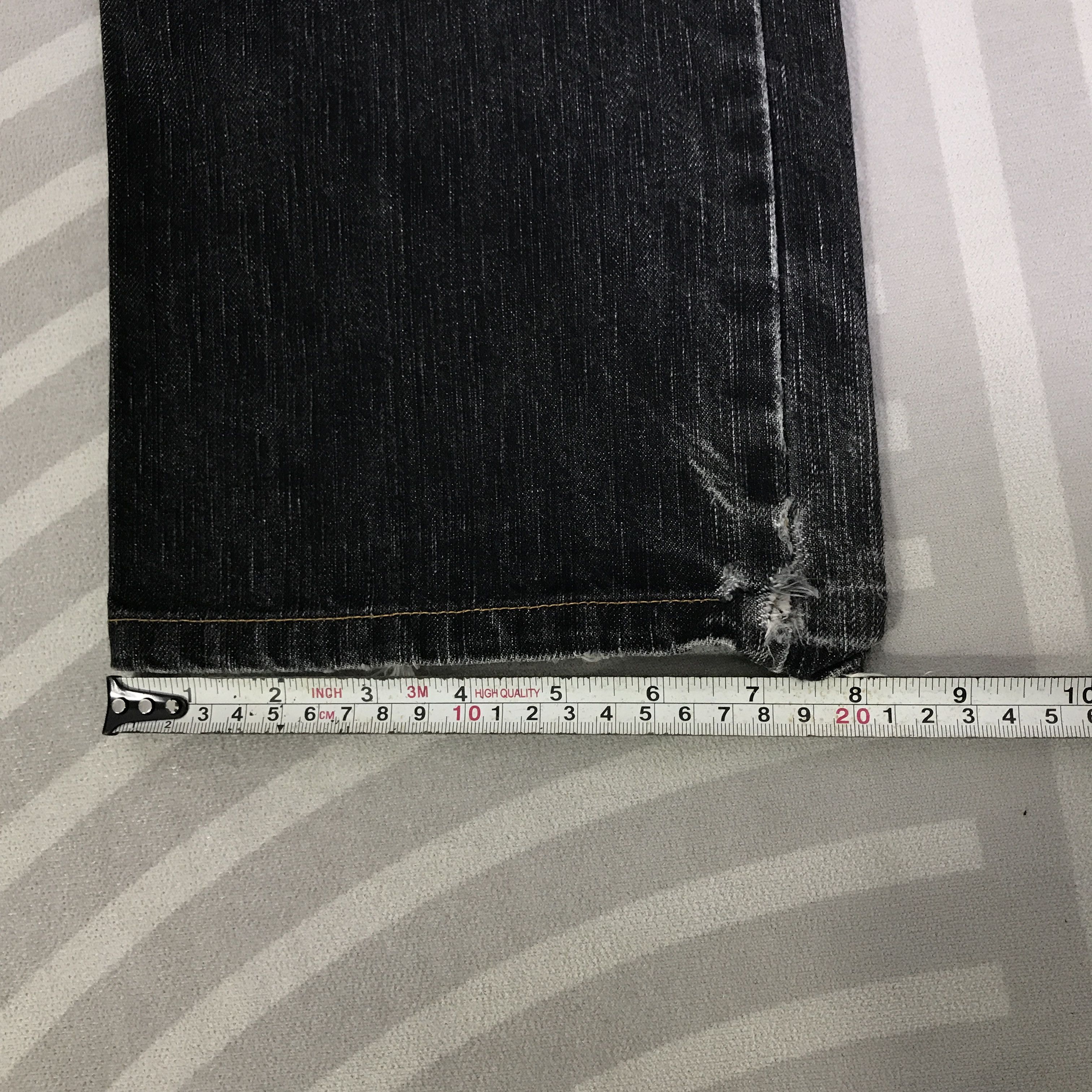 Edwin Vintage Edwin Black Faded Jeans pants K74B19 Size US 28 / EU 44 - 11 Thumbnail