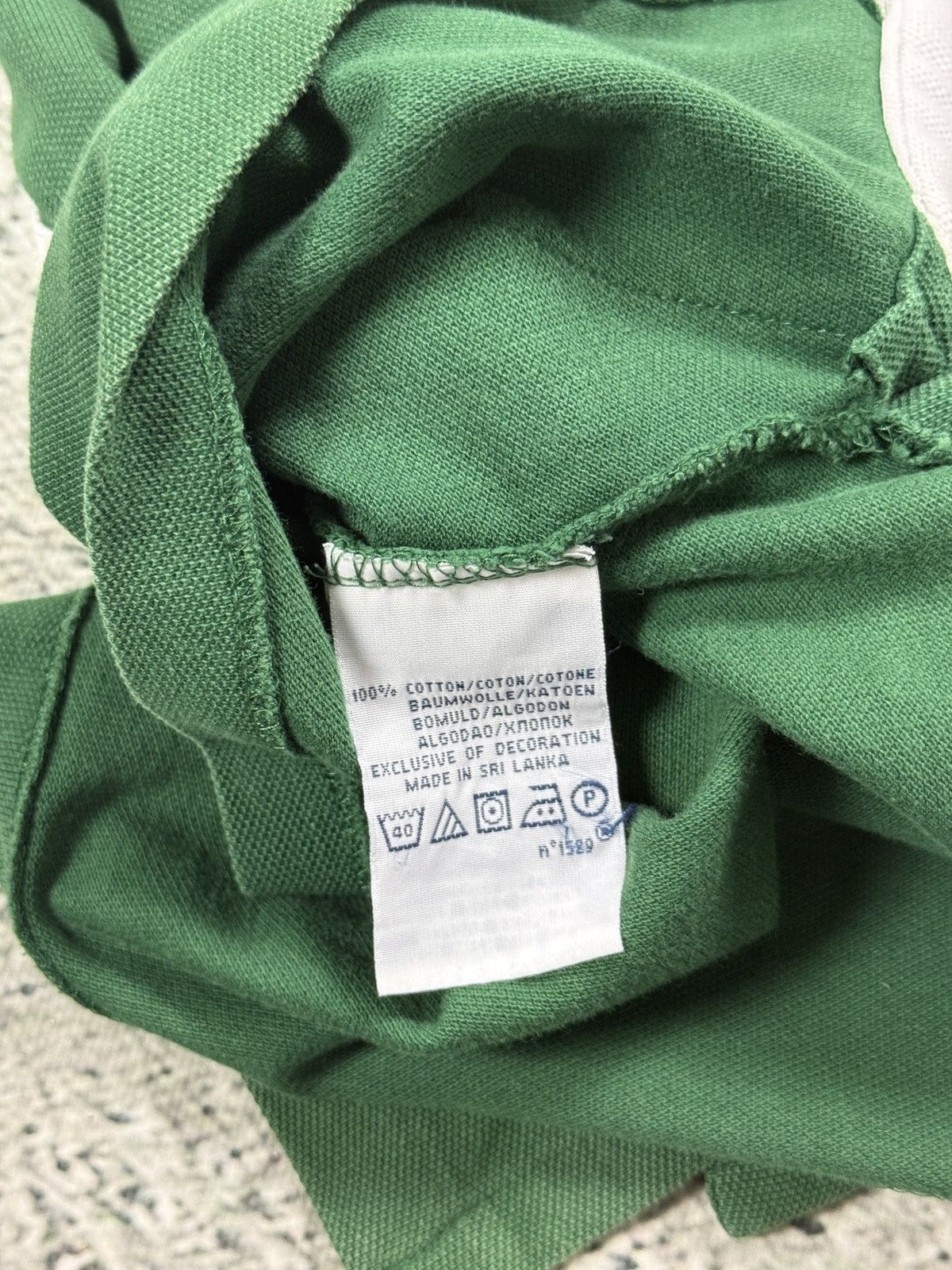 Ralph Lauren Chief Keef Polo Ralph Lauren Polo green white big pony Y2K Size US S / EU 44-46 / 1 - 6 Thumbnail