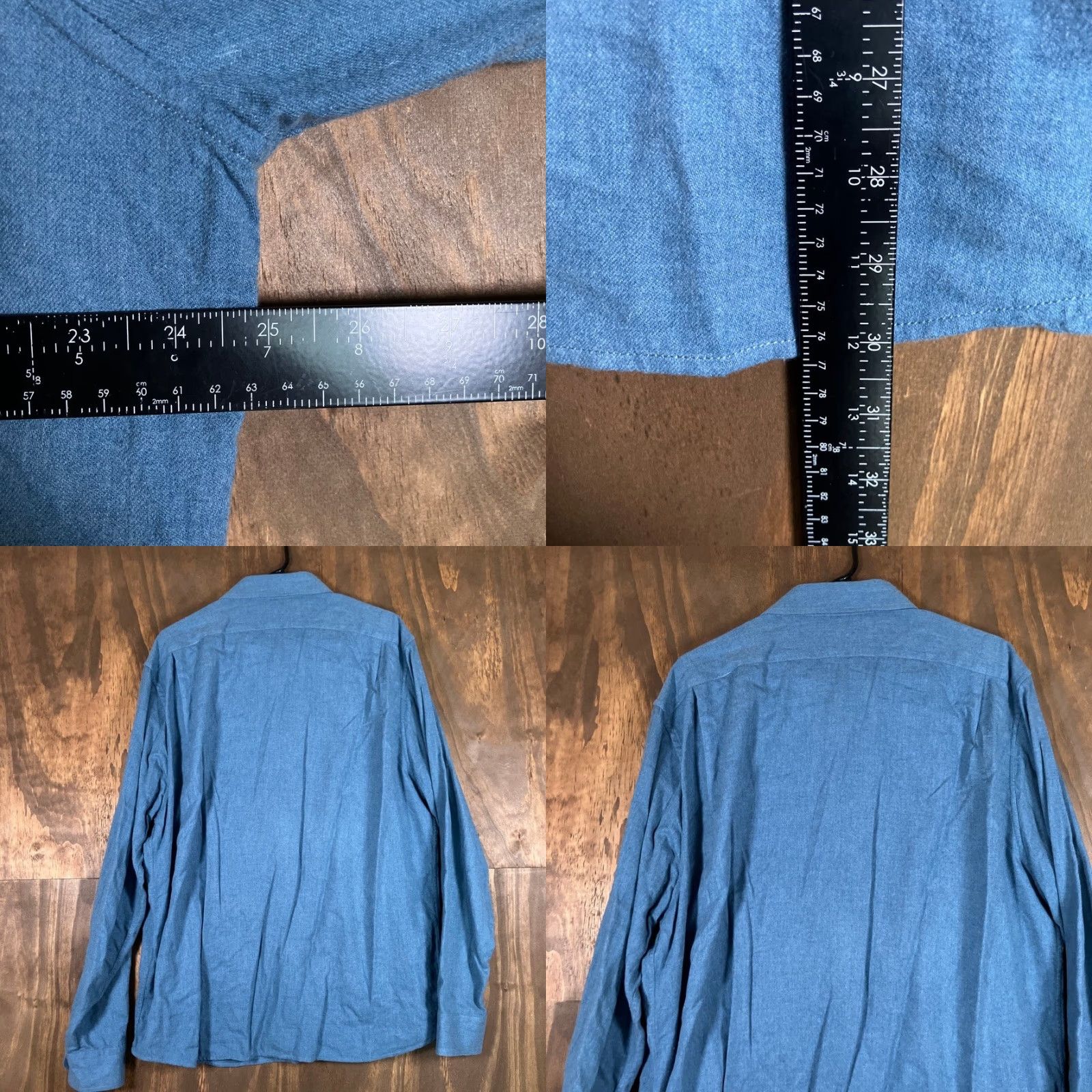 Banana Republic Banana Republic Shirt Blue XL Button-Down Untucked Regular Fit Mens Long Sleeve Casual Workwear Preppy Button-Up Size US XL / EU 56 / 4 - 8 Thumbnail