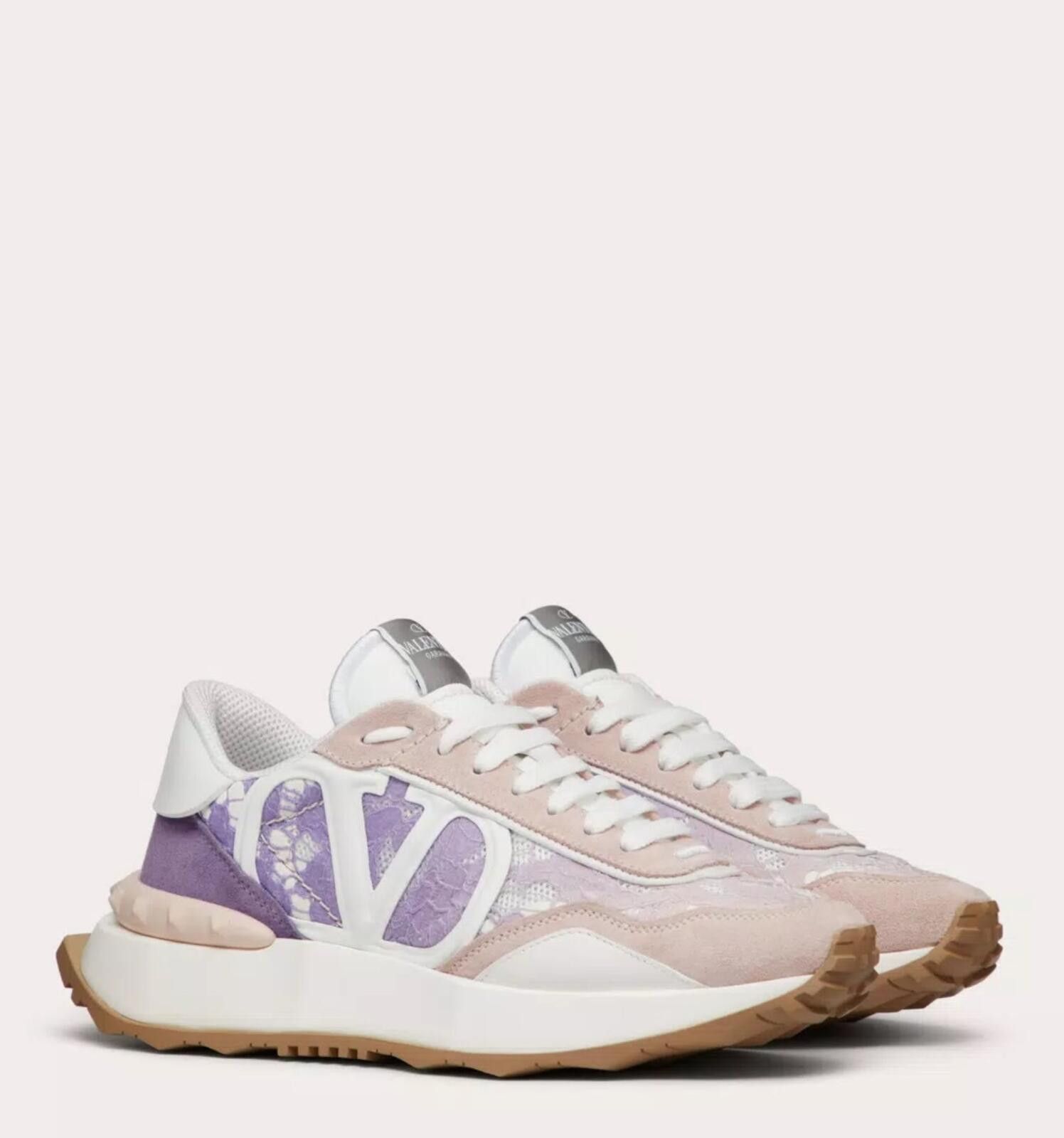 Other Valentino Mesh Lacerunner Trainer Size US 7.5 / IT 37.5 - 2 Thumbnail