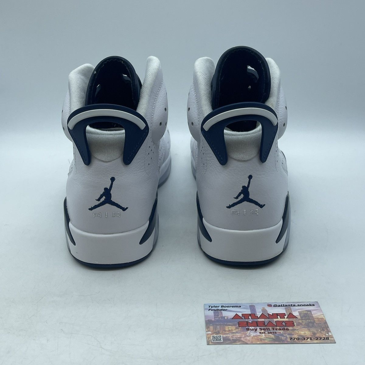 Jordan Brand Air Jordan 6 midnight navy Size US 9.5 / EU 42-43 - 3 Thumbnail