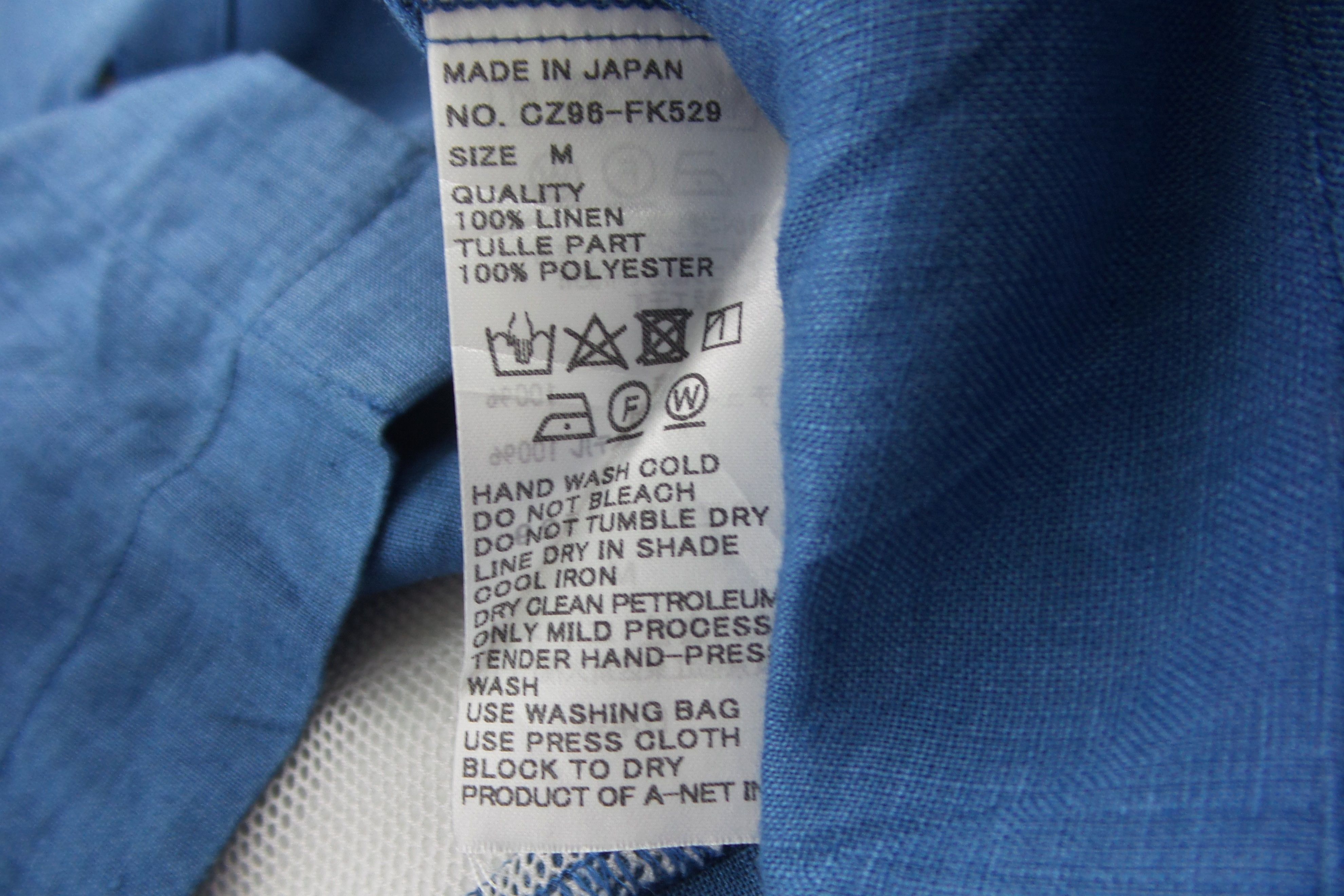CABANE de ZUCCa × Japanese Brand × Zucca Zucca Button Ups Shirts Size US M / EU 48-50 / 2 - 4 Thumbnail
