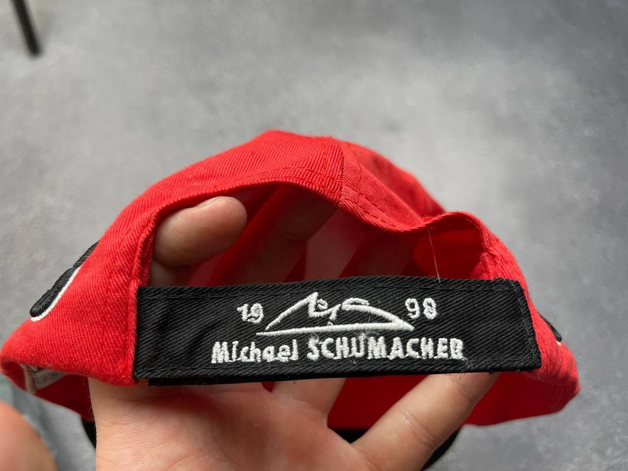 Ferrari Vintage Ferrari F1 Michael Schumacher Dekra Cap Hat Size ONE SIZE - 5 Thumbnail