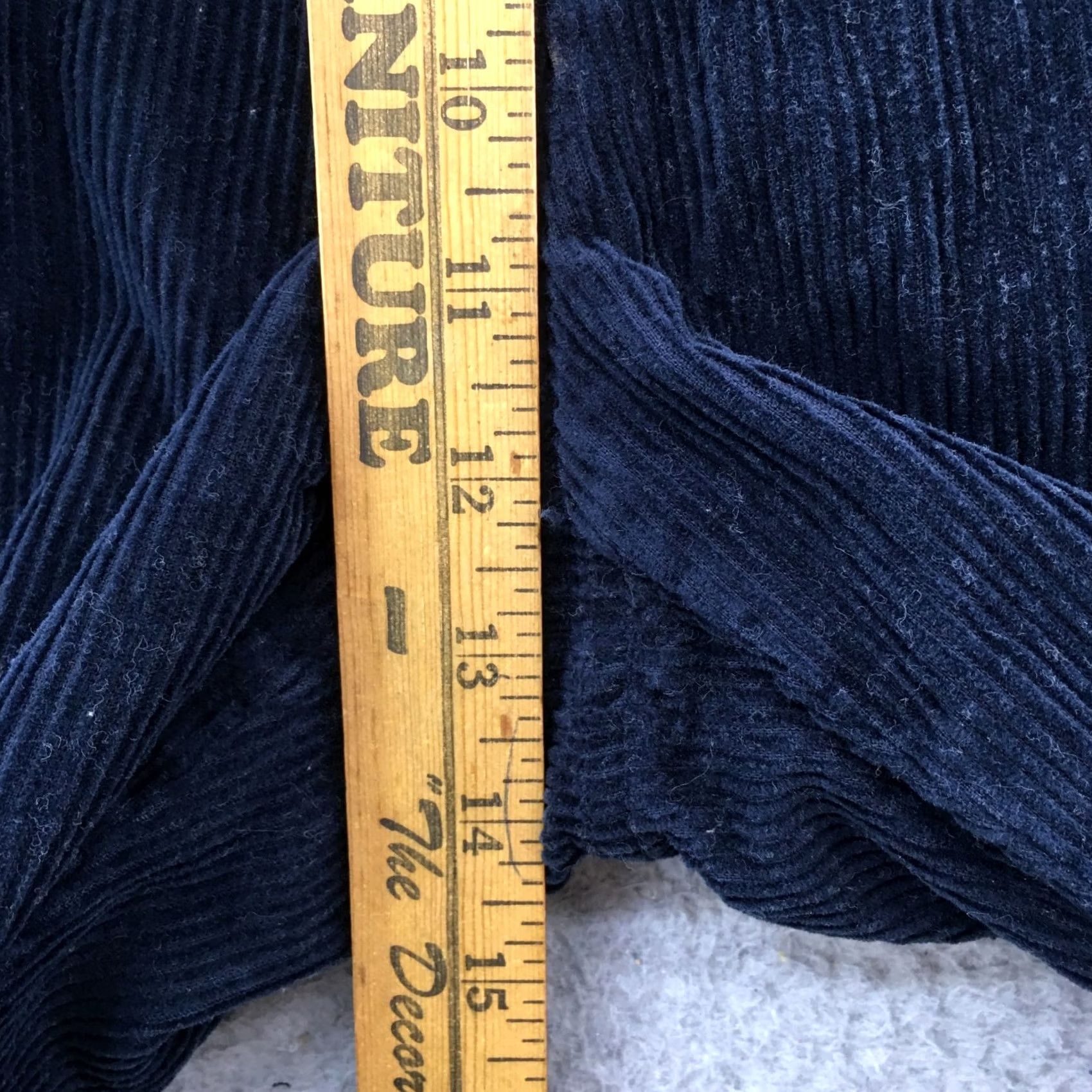 Nautica Nautica Corduroy The Deck Pants Mens 38x34 Blue Classic Fit Zip Shirt Size US 38 / EU 54 - 7 Thumbnail