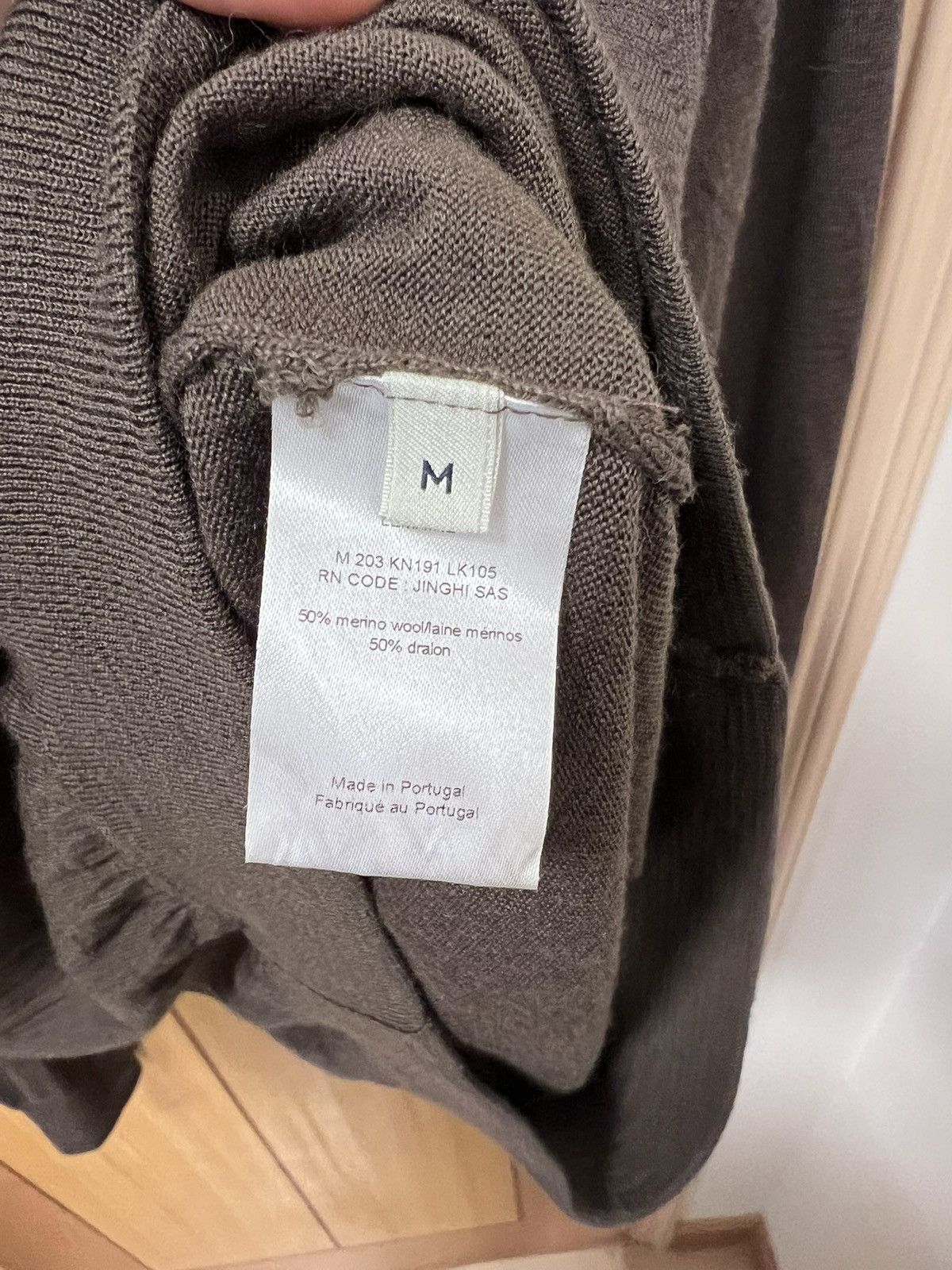 Lemaire Lemaire brown turtleneck Size US M / EU 48-50 / 2 - 3 Thumbnail