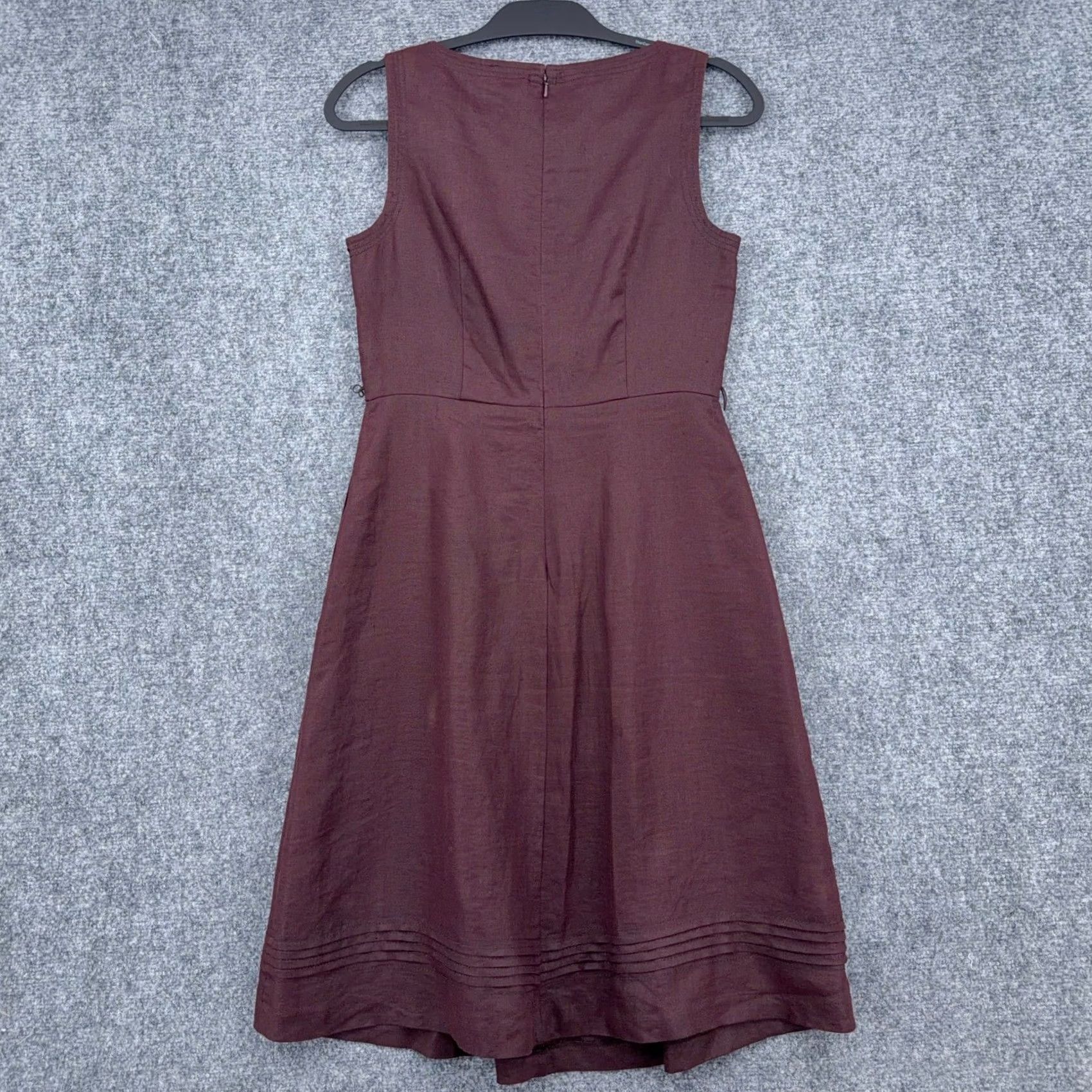 banana republic burgundy dress Slim Work Dress Contour Fit Pockets Stretch Banana Republic Dress Womens 4