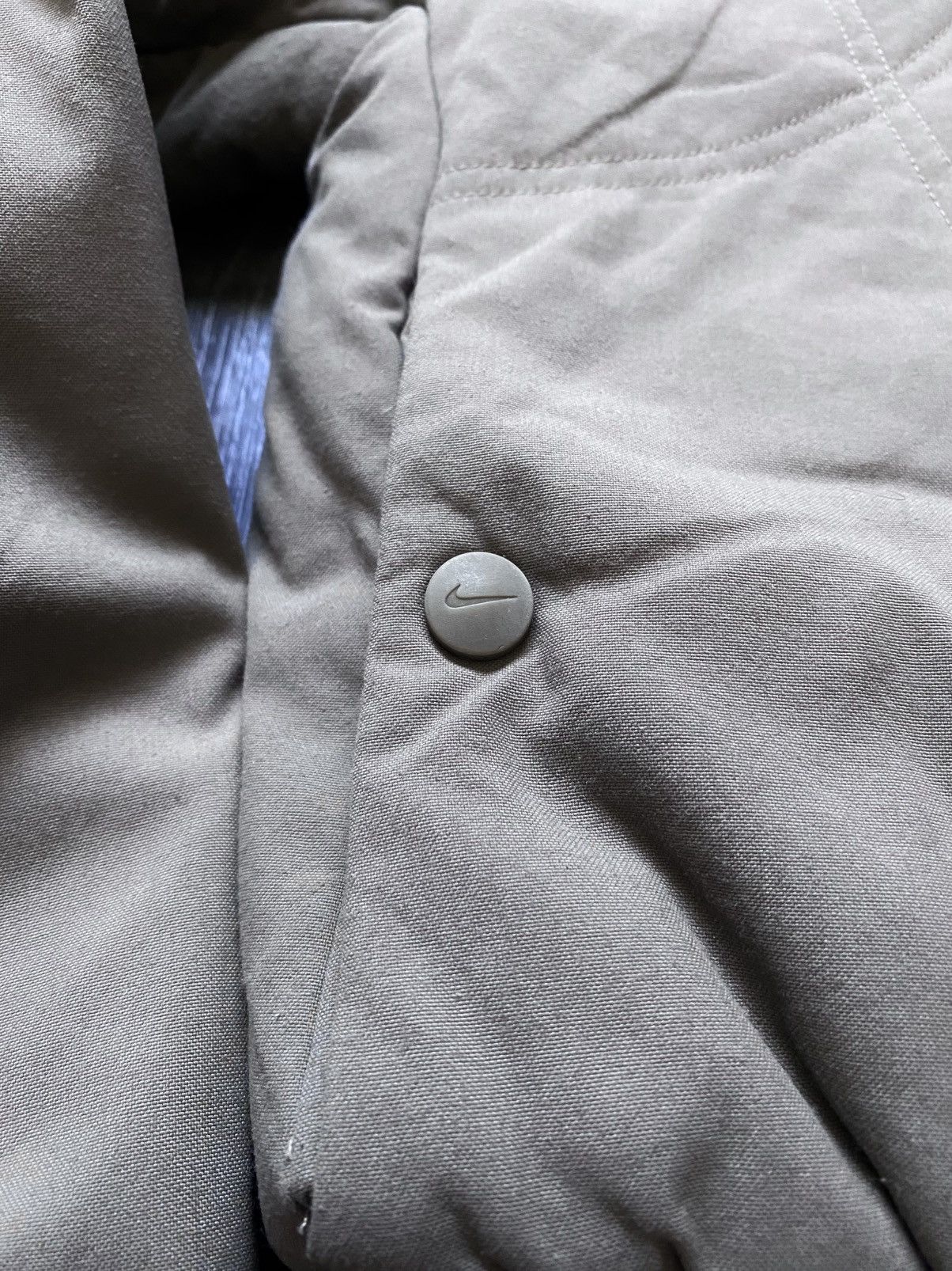 Nike Ws Y2K Vintage Nike Gray Light Zip Utility Jacket Streetwear Size M / US 6-8 / IT 42-44 - 13 Thumbnail