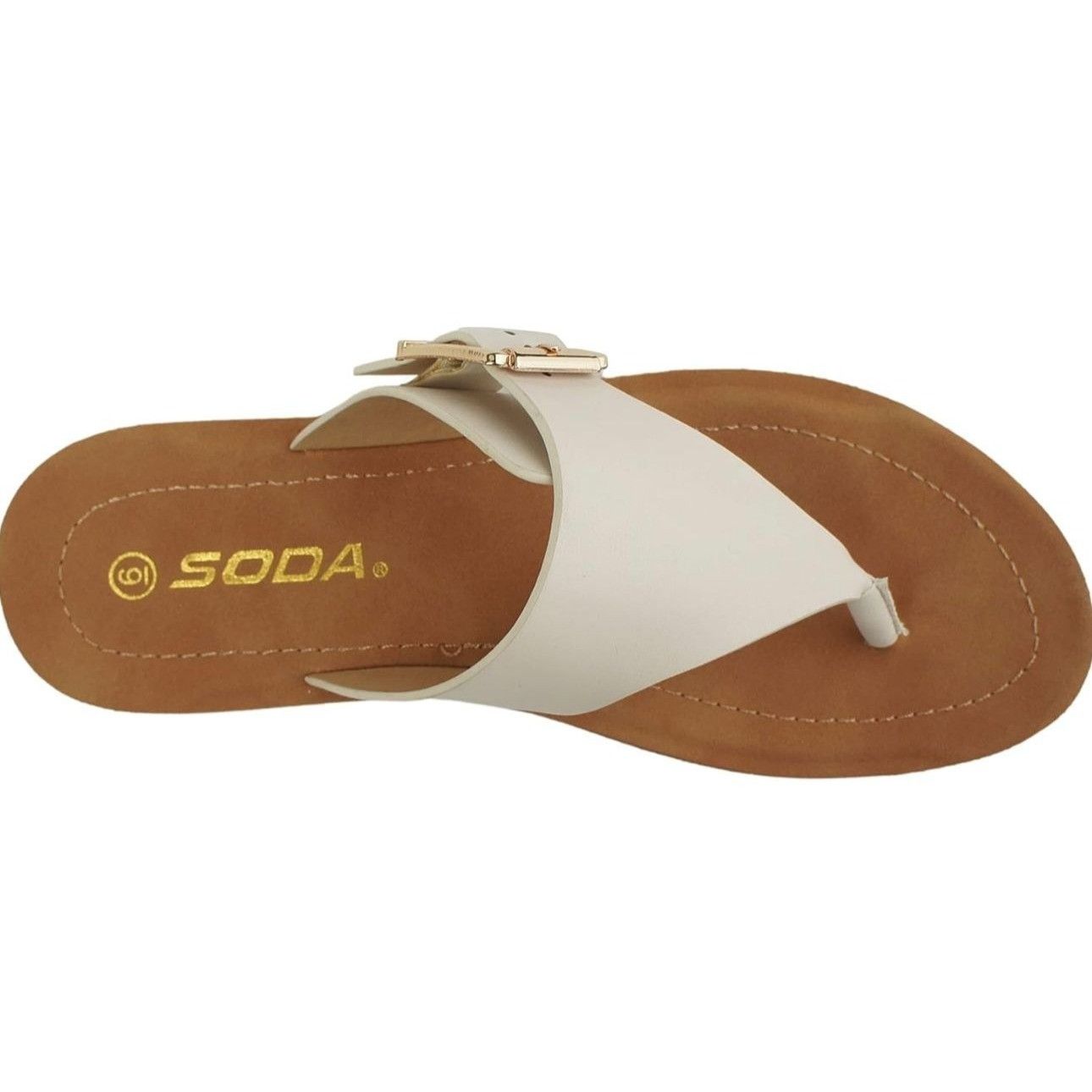 Other SODA / Suri-S / Leather / Slide / Sandals / With Buckle Deta Size US 9 / IT 39 - 4 Thumbnail