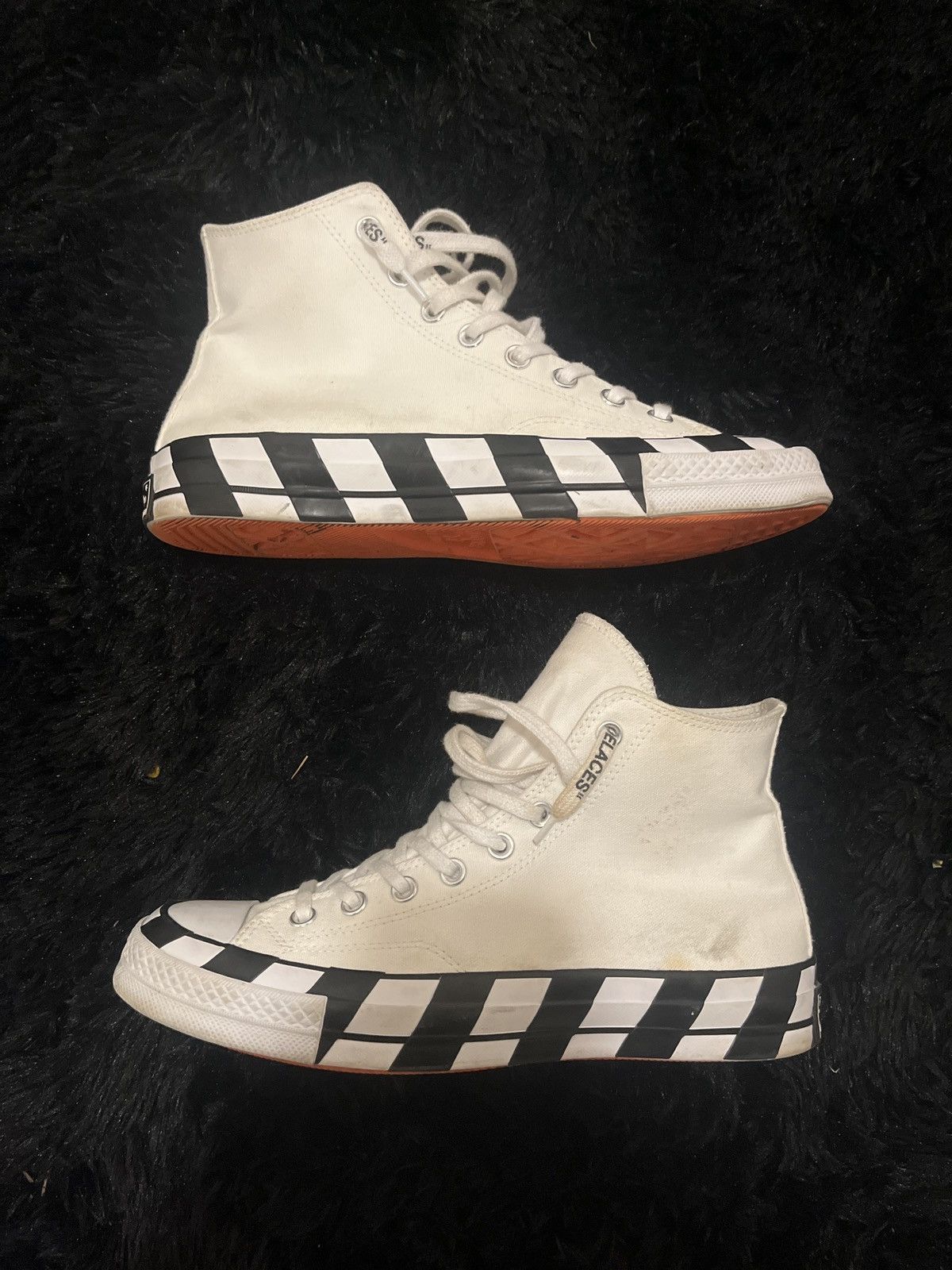 image of Off White Off-White Converse Shoes, Men's (Size 9)
