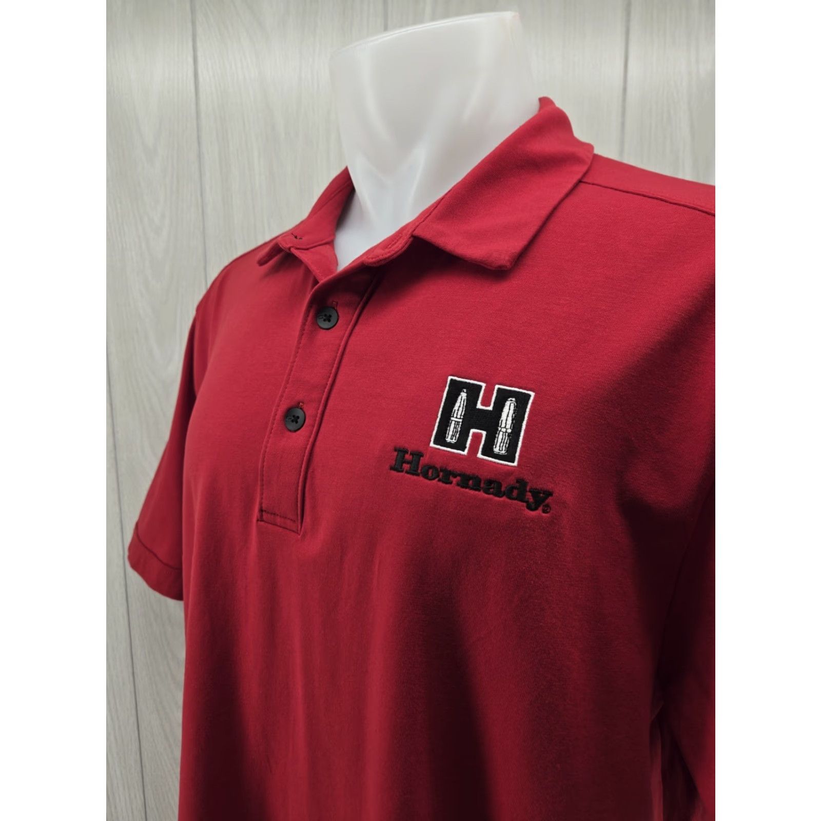 Vintage OGIO Polo Shirt Mens XL Hornady Ammunition Red Embroidered Short Sleeve Solid OGIO Size US XL / EU 56 / 4 - 5 Thumbnail