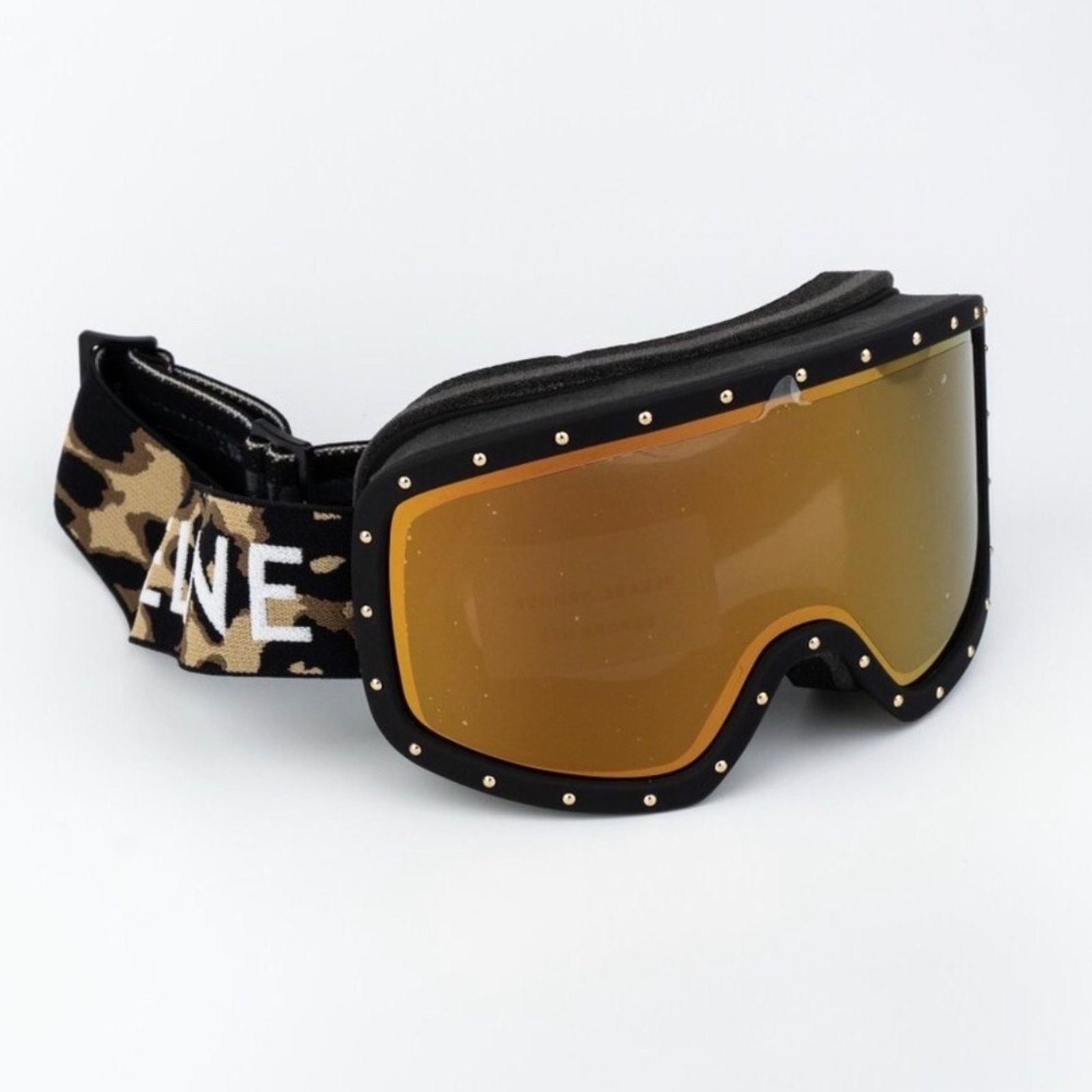 Celine New! Celine Ski Mask C40196U 99C, Gold Mirror, Authentic Size ONE SIZE - 14 Thumbnail