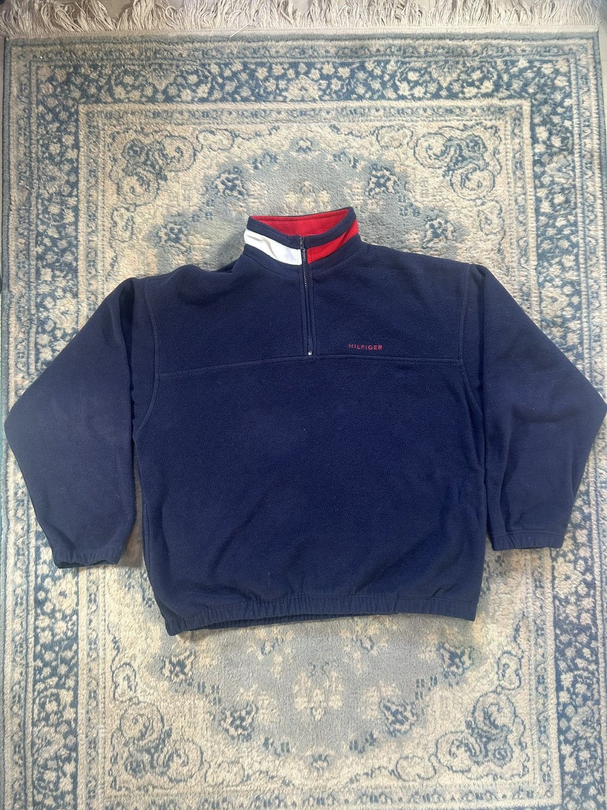 Tommy Hilfiger Tommy Hilfiger Quarterzip Size US L / EU 52-54 / 3 - 1 Thumbnail