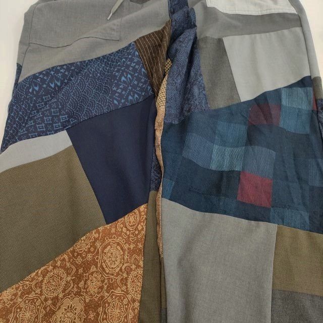 Designer × Johnbull Patchwork Pant "Rebear by Johnbull" Size 31" - 4 Thumbnail