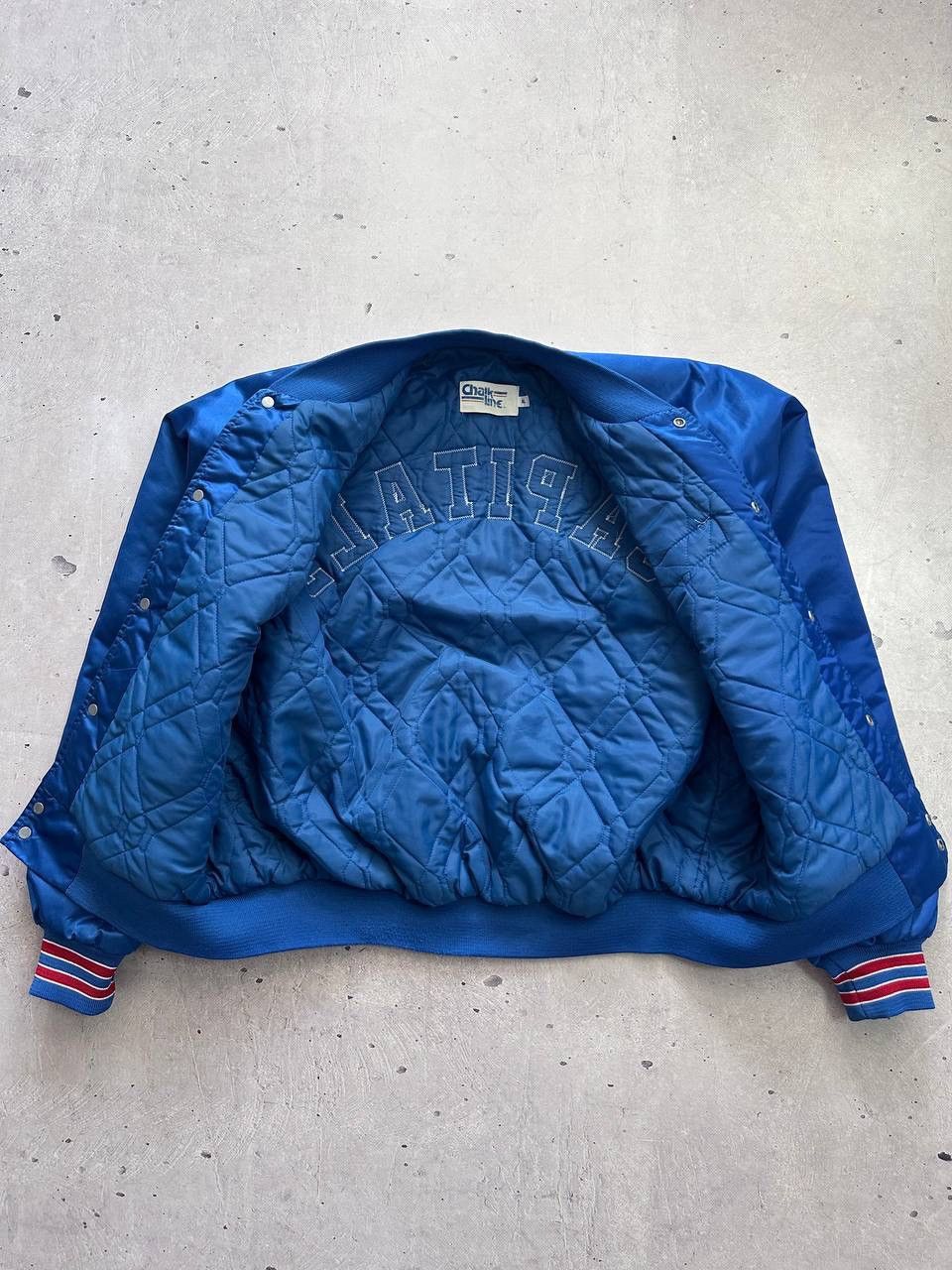 Chalk Line Vintage Washington Capitals Bomber Jacket Chalk Line NHL USA Size US XL / EU 56 / 4 - 21 Thumbnail