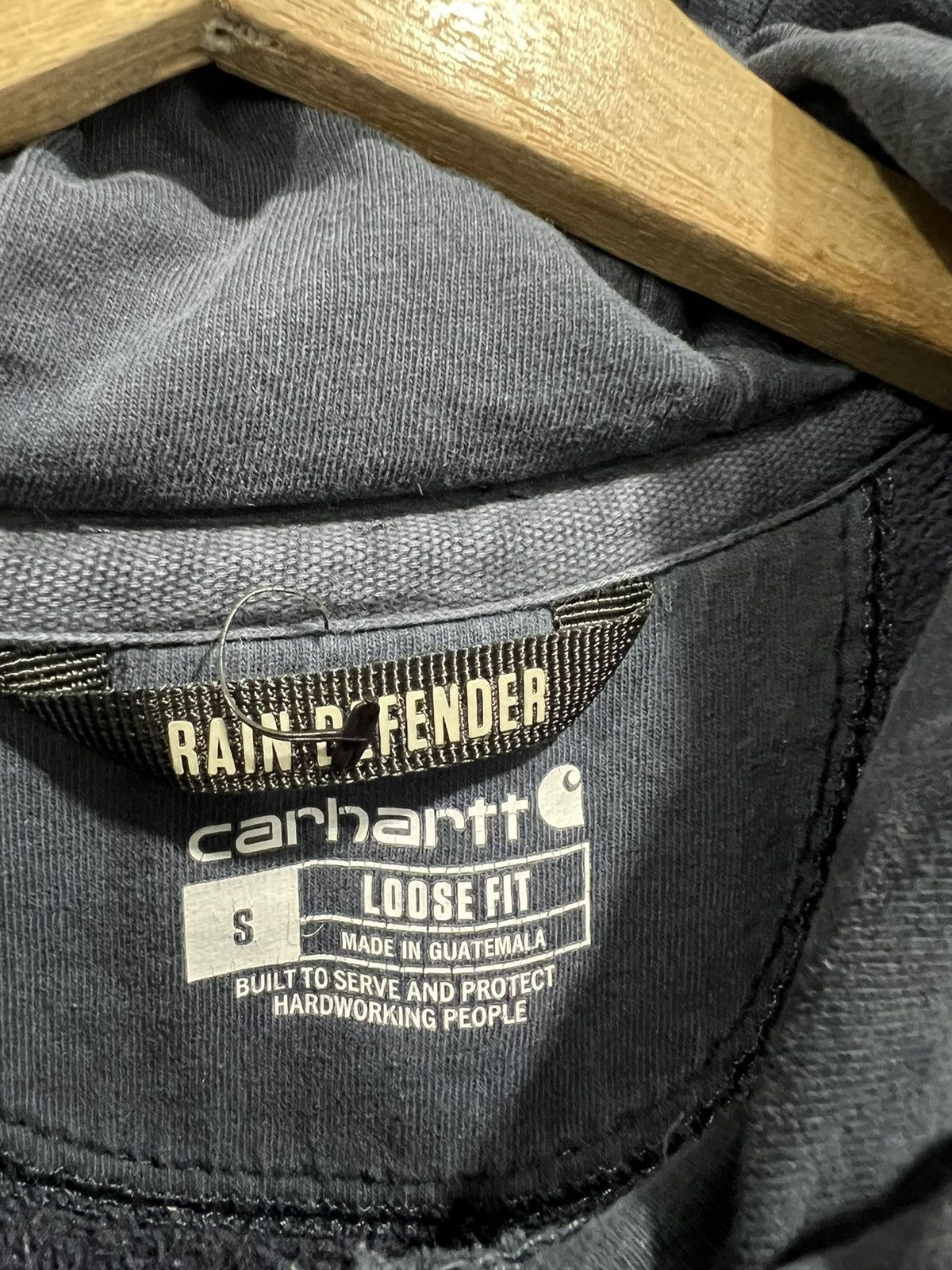 Carhartt × Vintage Vintage Carhartt Hoodie Sweater rain defender Size US M / EU 48-50 / 2 - 5 Thumbnail