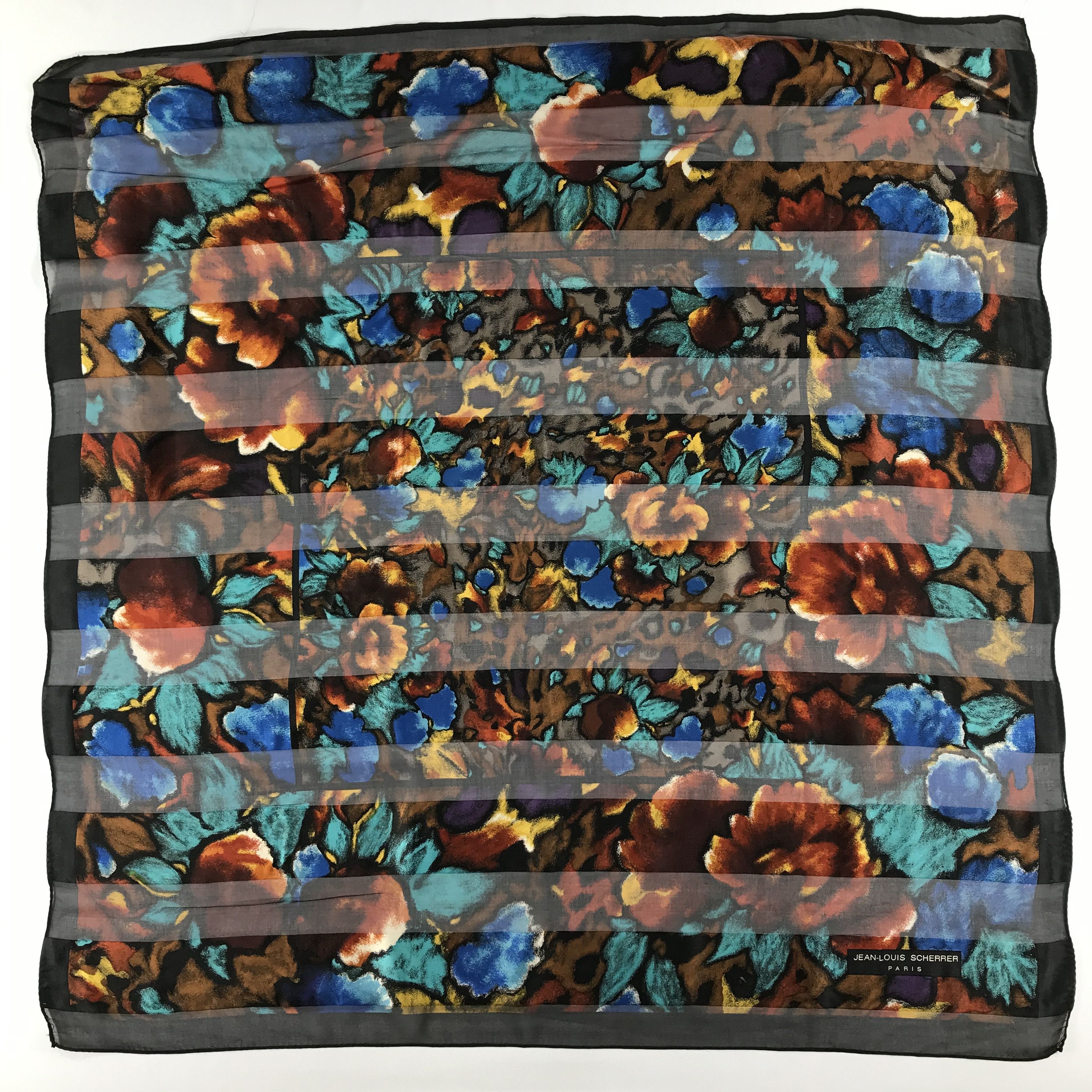 Jean-Louis Scherrer Vintage Jean Louis Scherrer Silk Scarf Size ONE SIZE - 2 Thumbnail