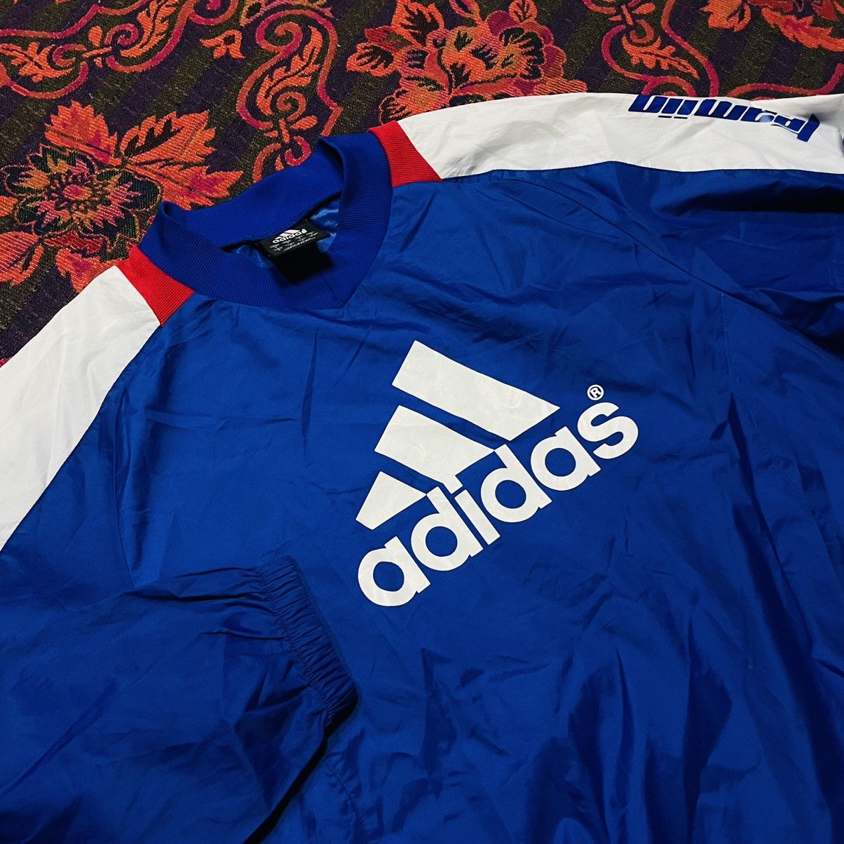 80's Adidas Nylon Water Proof Long Sleeve